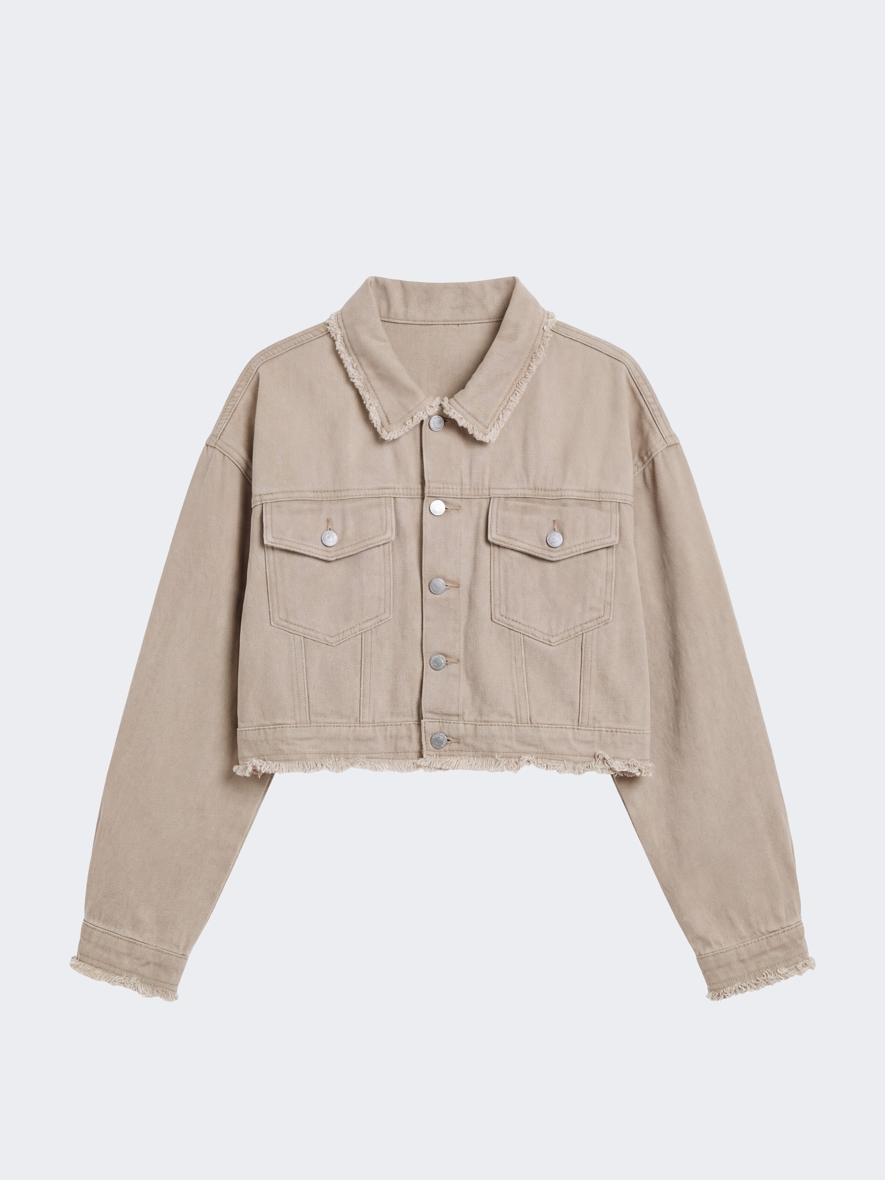 Veste courte Frayed-6