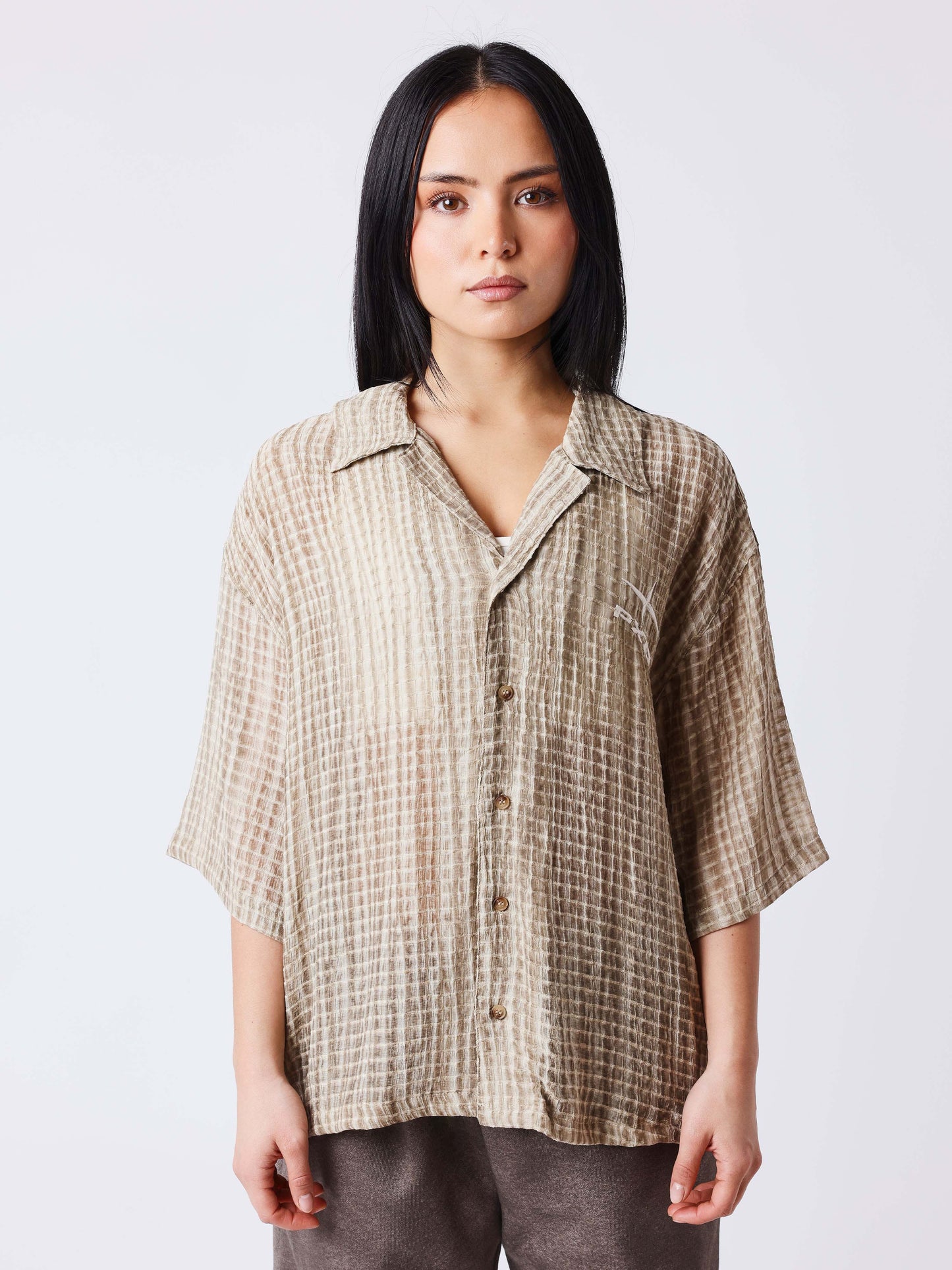 Camicia maniche corte Illusion