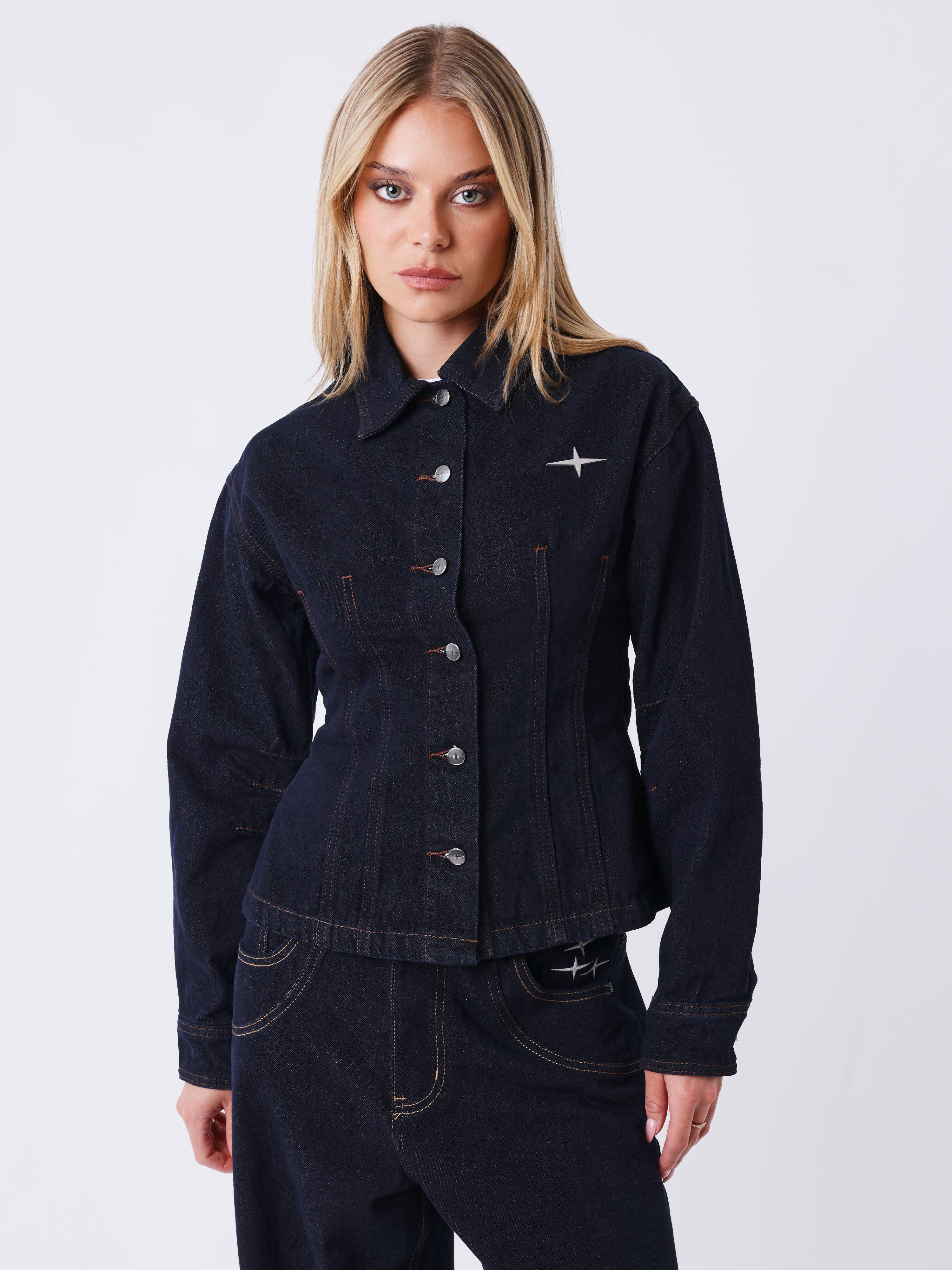 Fierce Jeanshemd-1