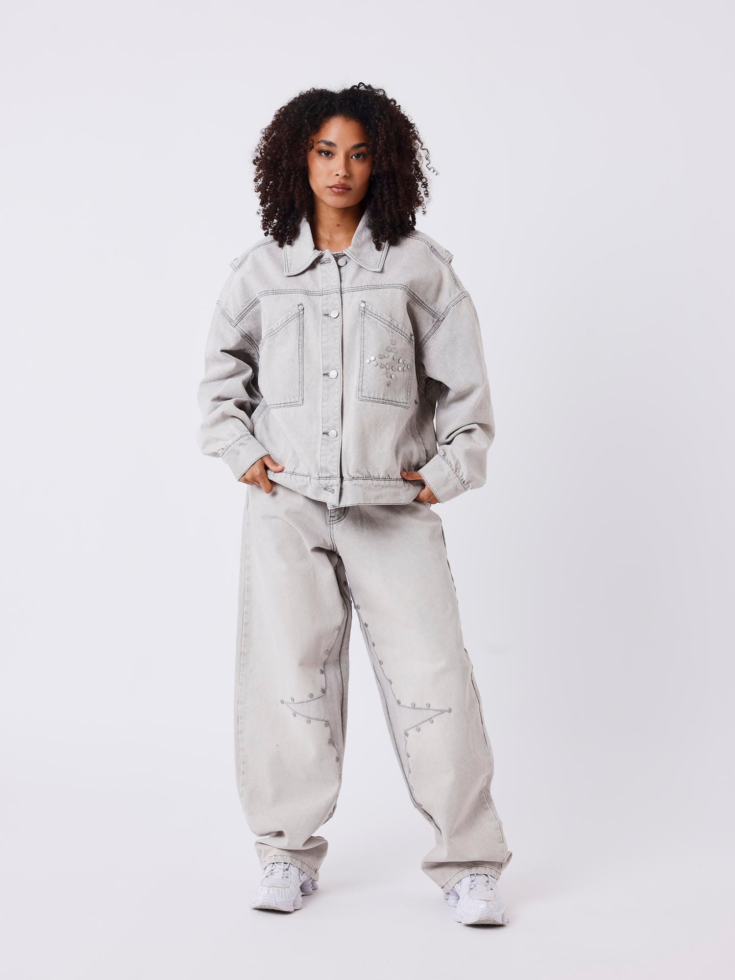 Edgy Jeansjacke-5