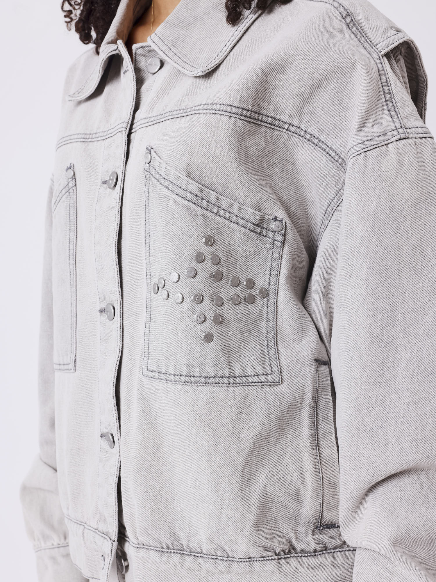 Edgy Jeansjacke-4