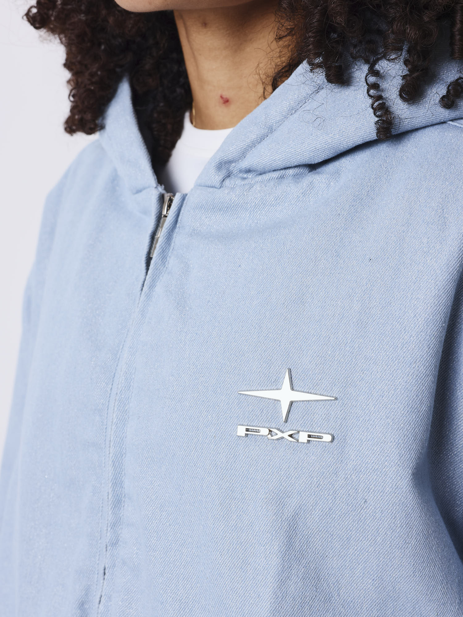Frosted hooded jacket-4