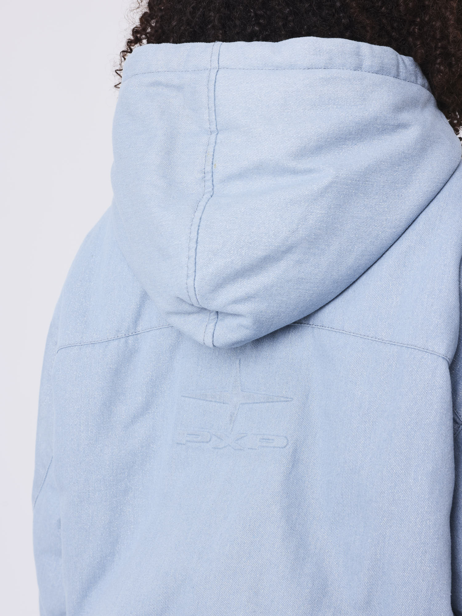 Frosted hooded jacket-6