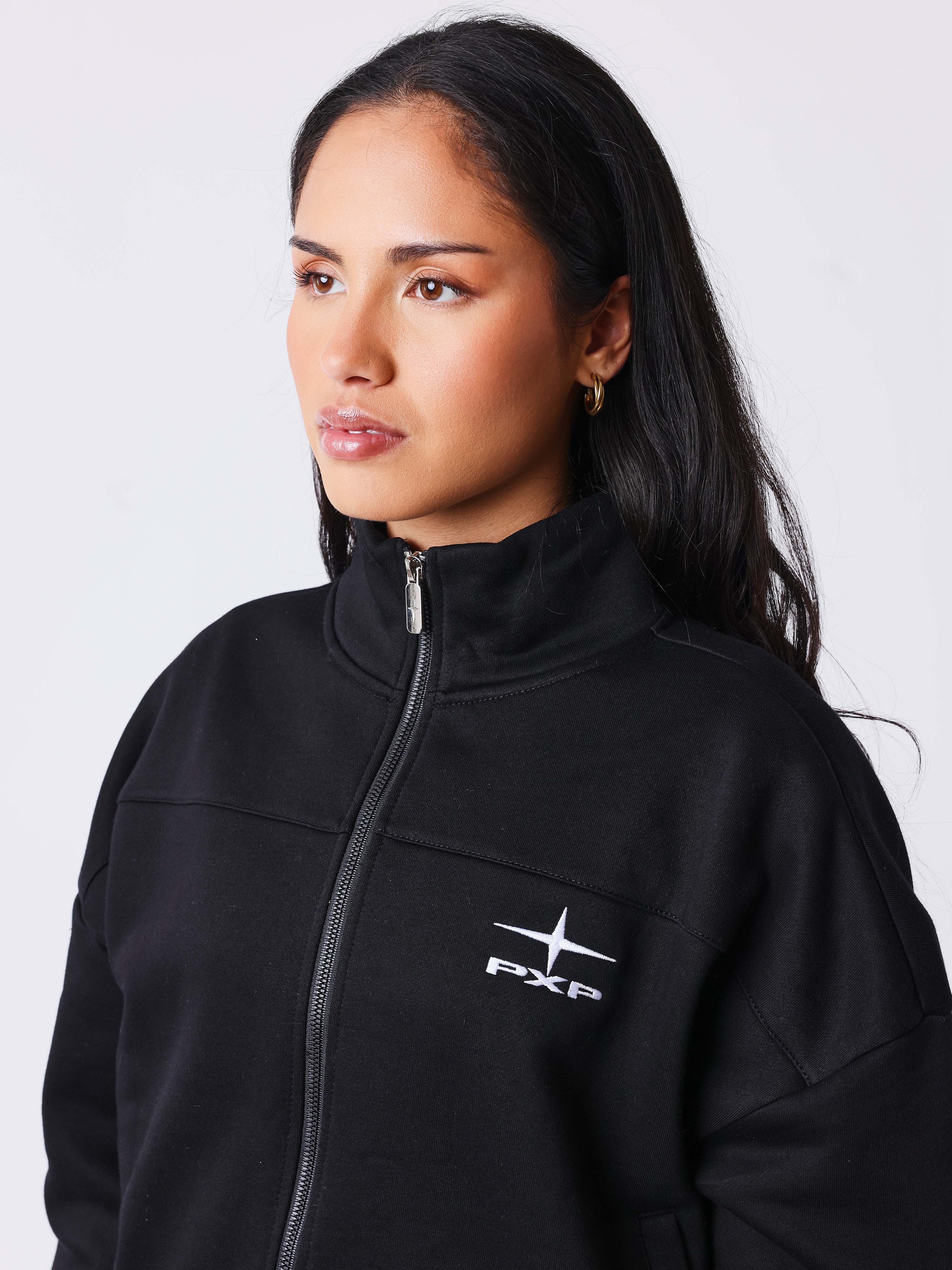Sweat com zíper e gola alta Essentials-3
