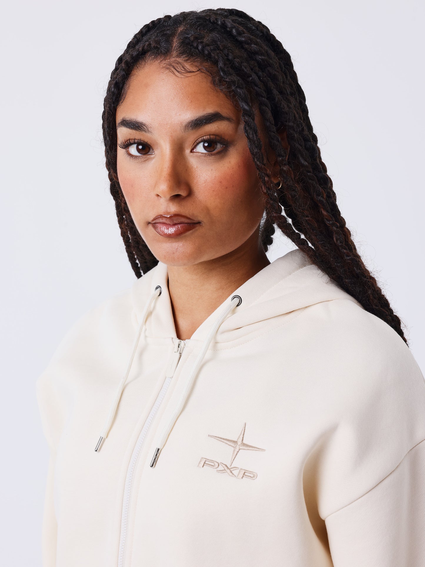 Zip-up Sweatshirt Slowly