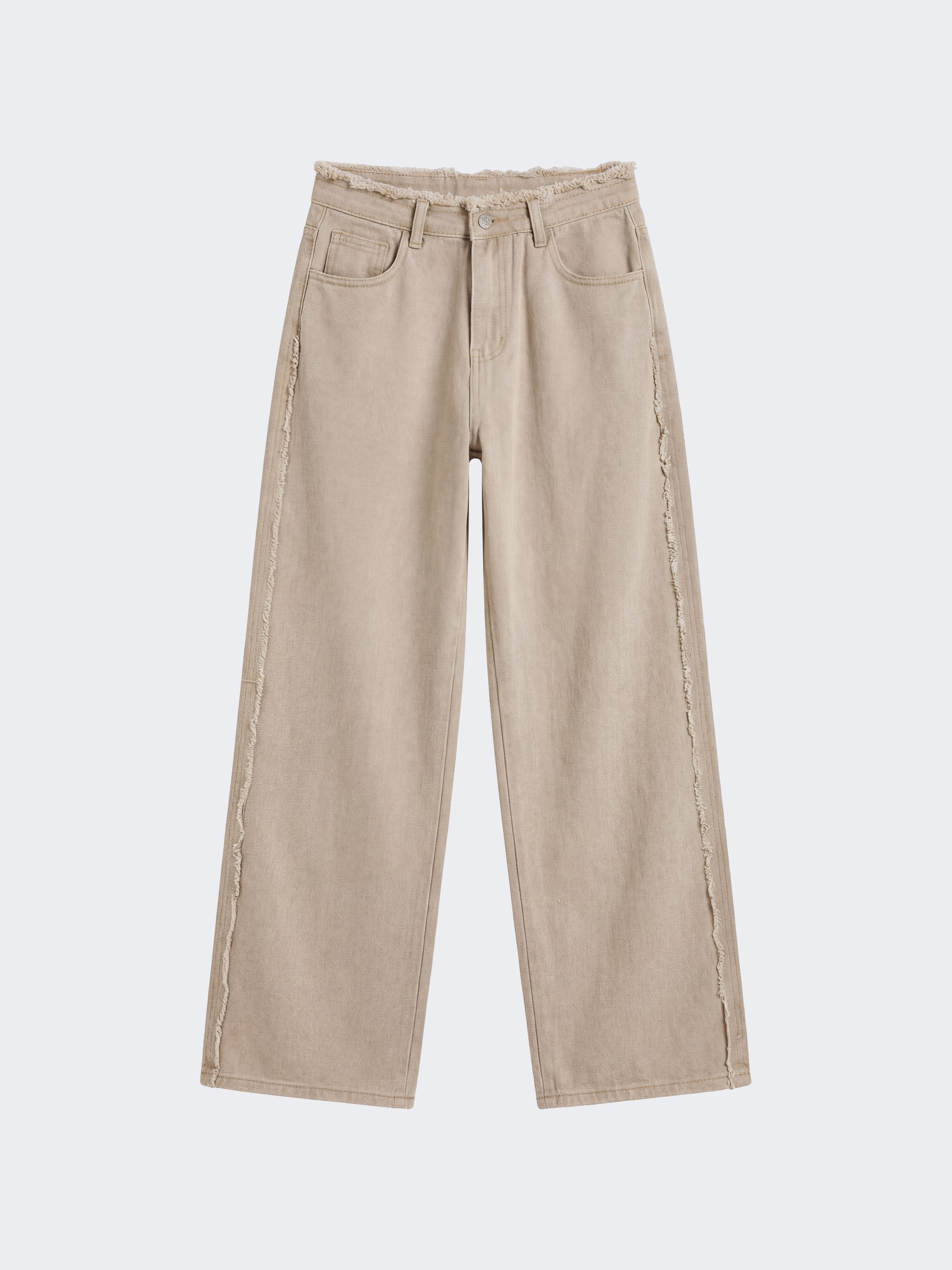 Pantalon en denim Frayed-7