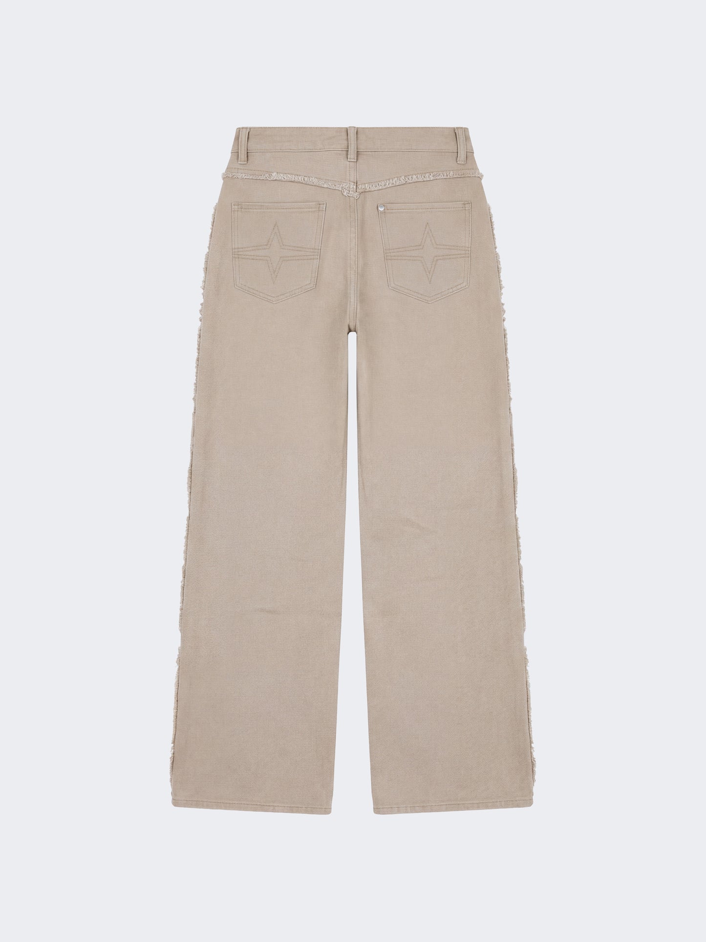 Pantalon en denim Frayed