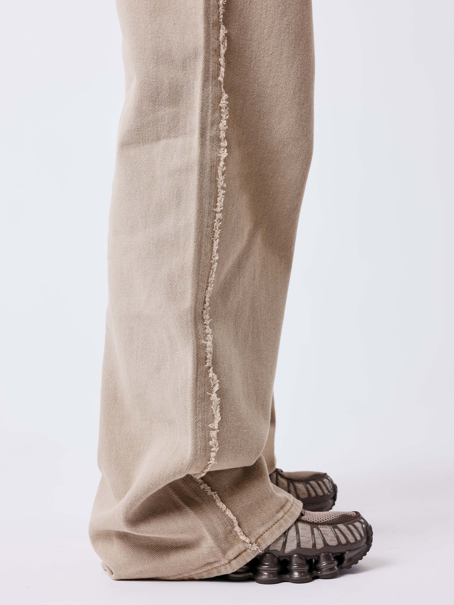 Pantalon en denim Frayed