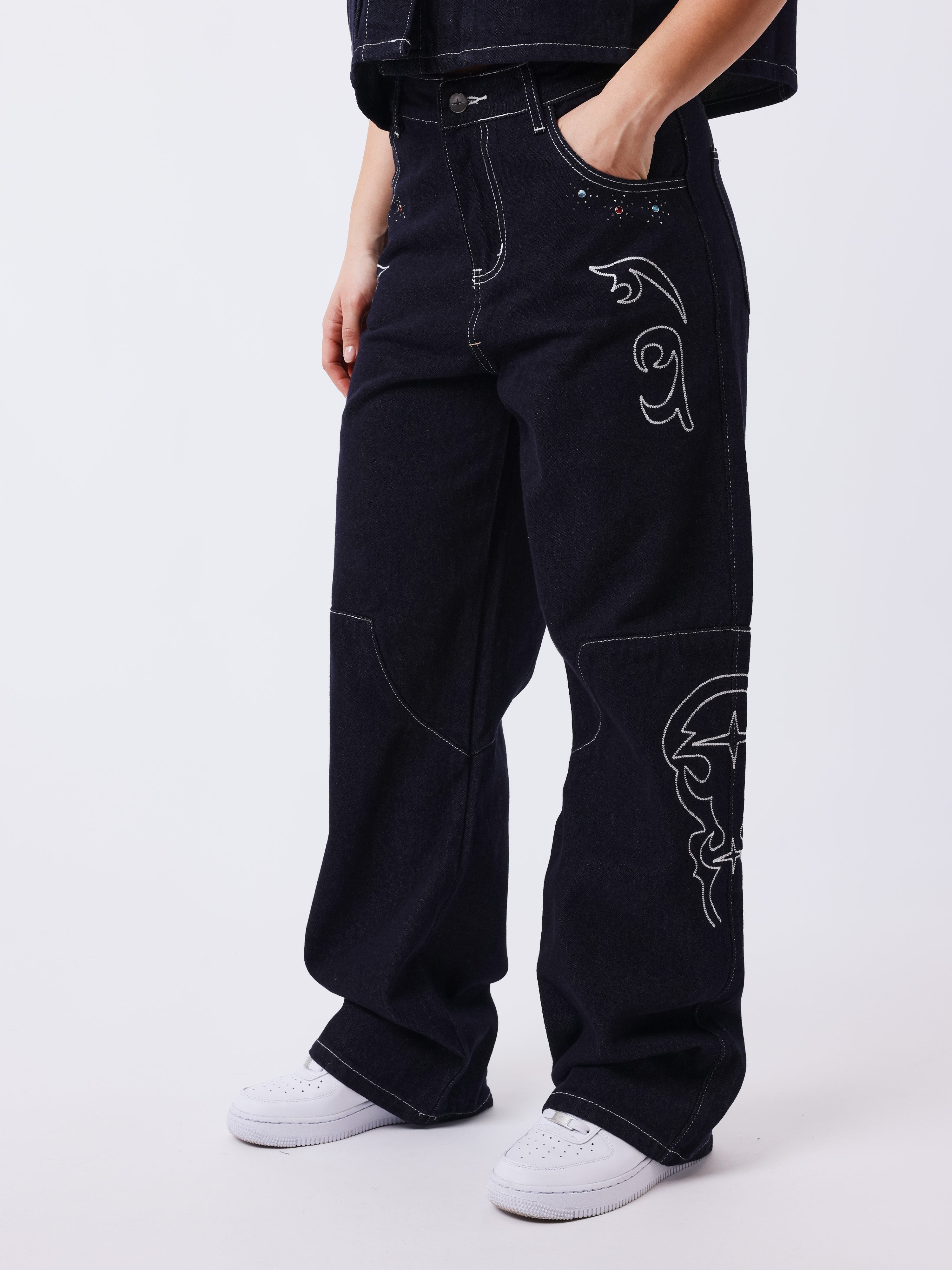 Jean regular Cow-3
