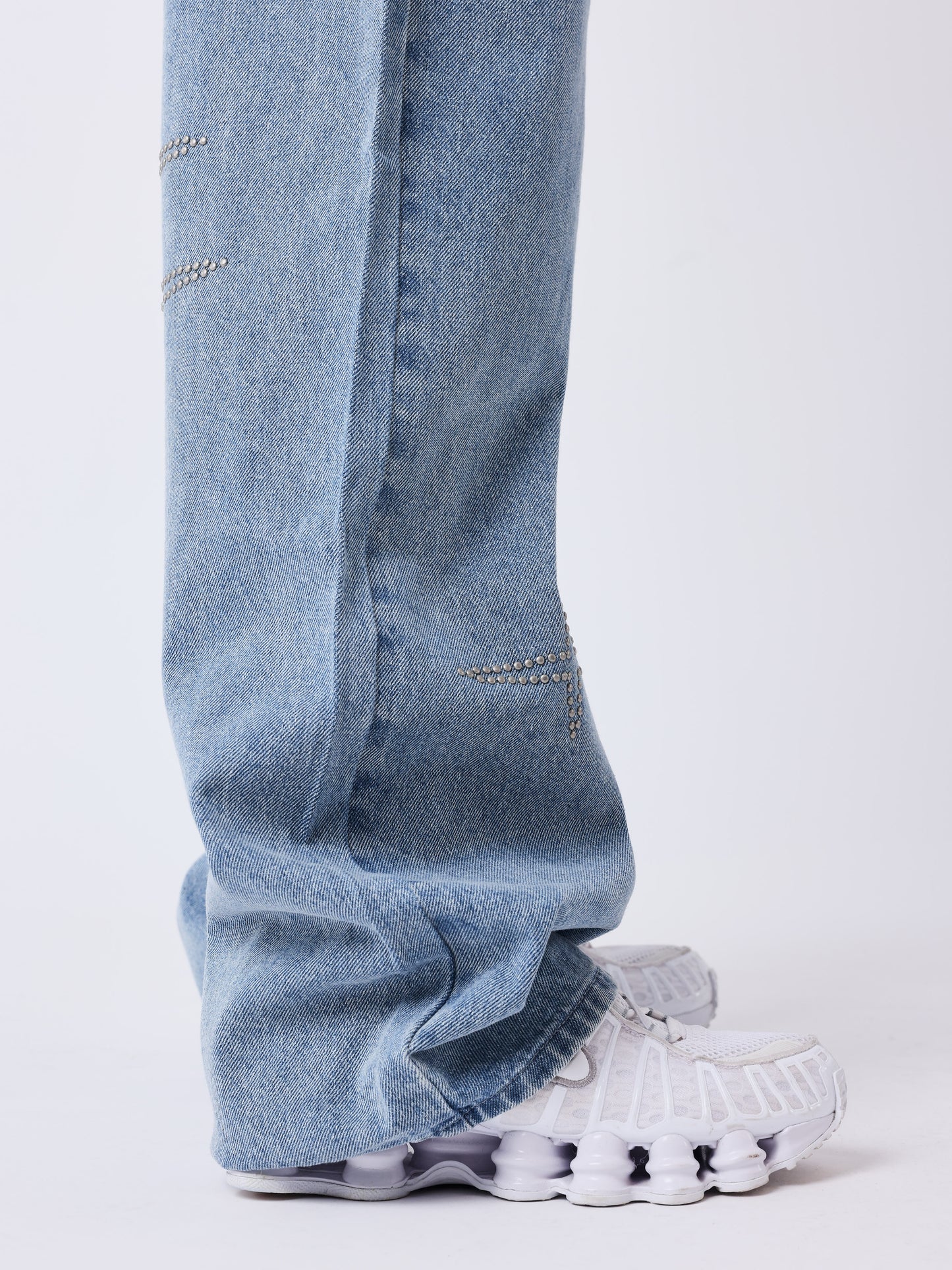 Jean Flow à Clous Polaris