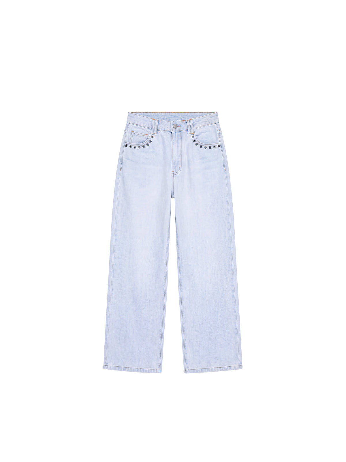 Eyelet jeans