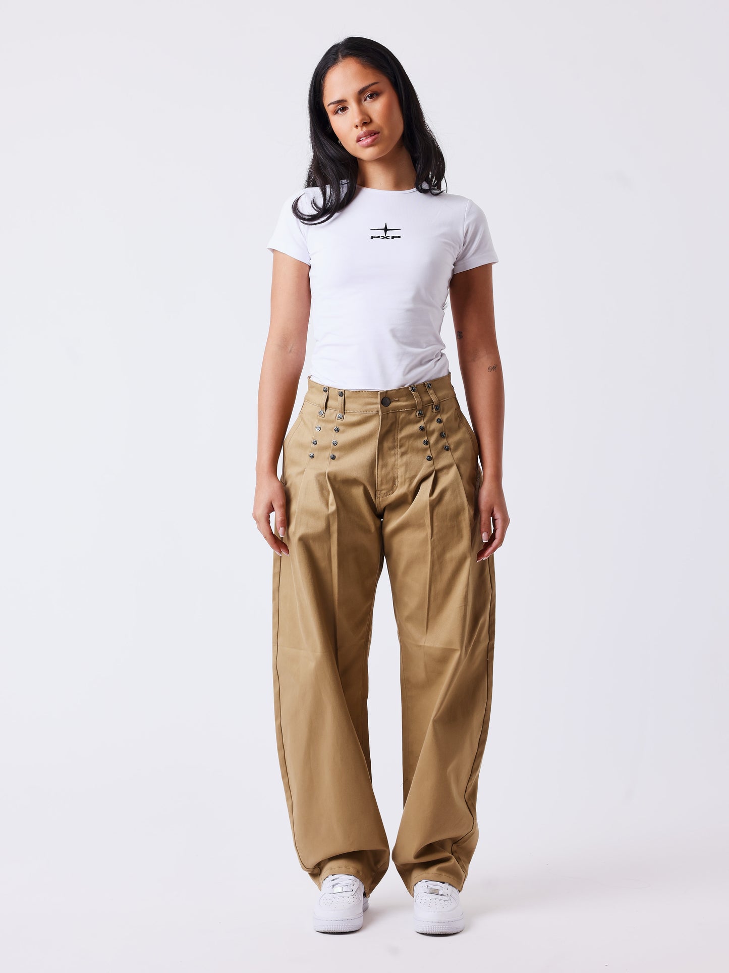 Pantalon en toile Barrel Essentials