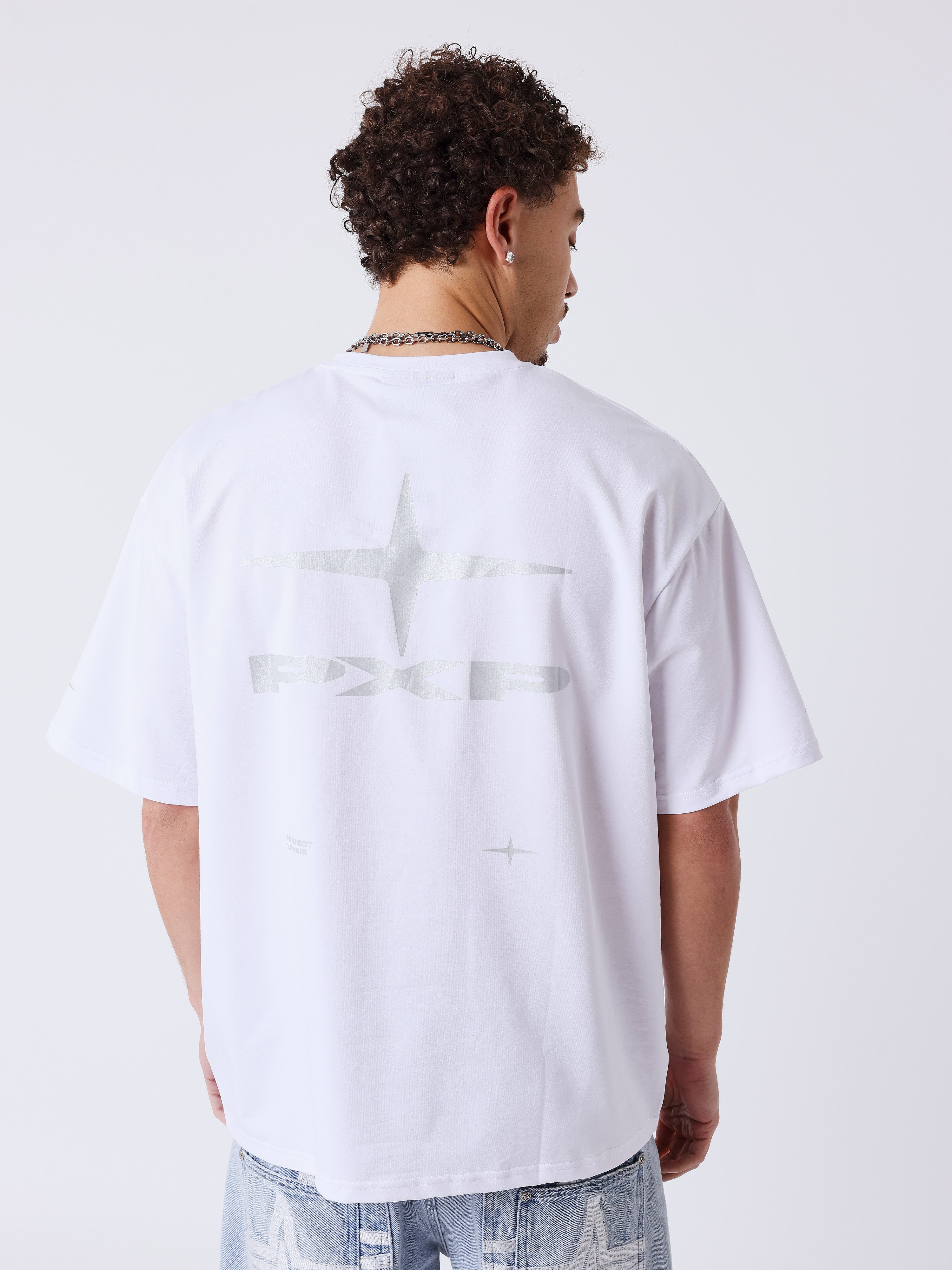 Reflecterend Piping T-shirt-2
