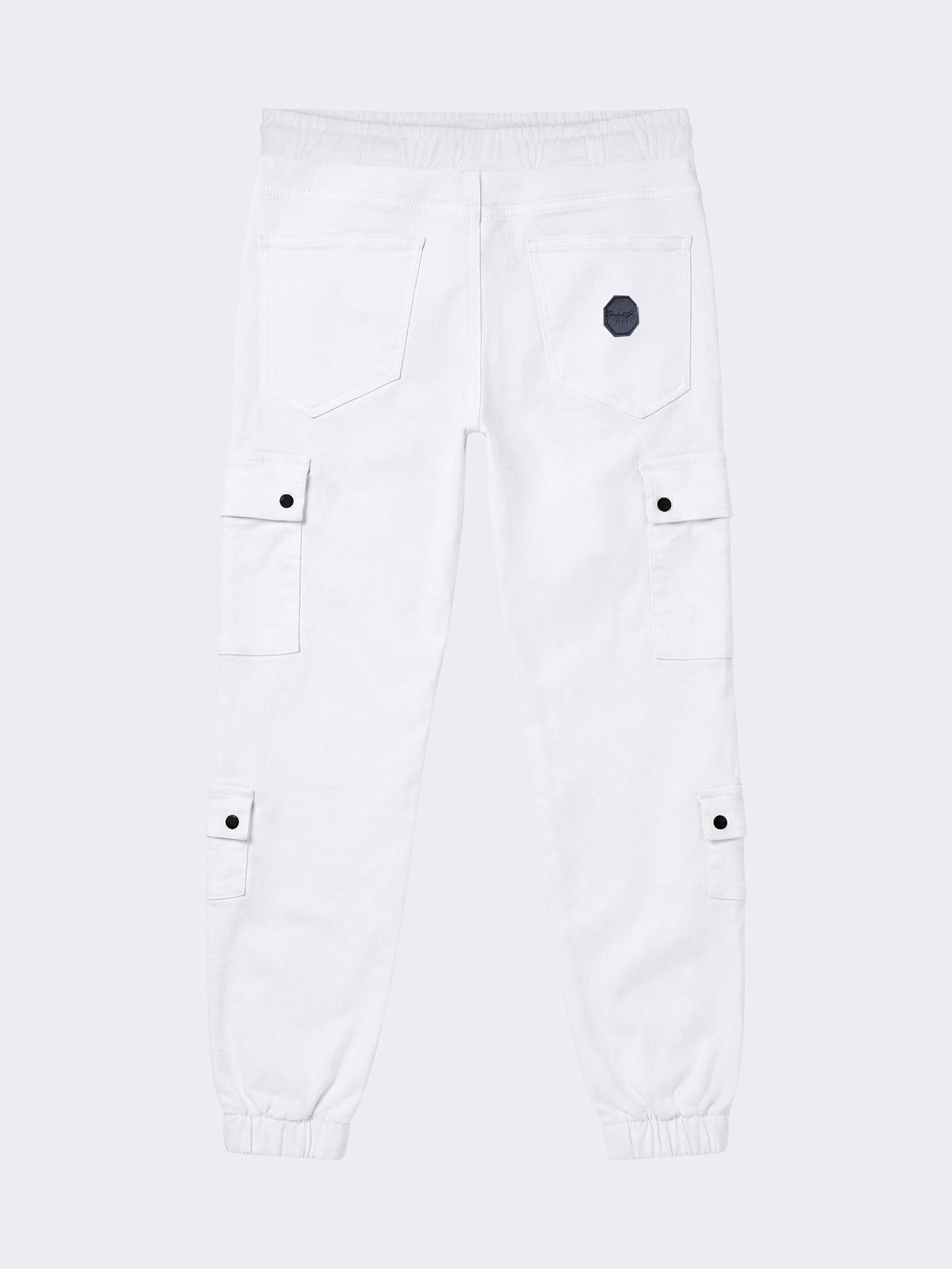 Cargo multi-bolsillos con ajuste elástico