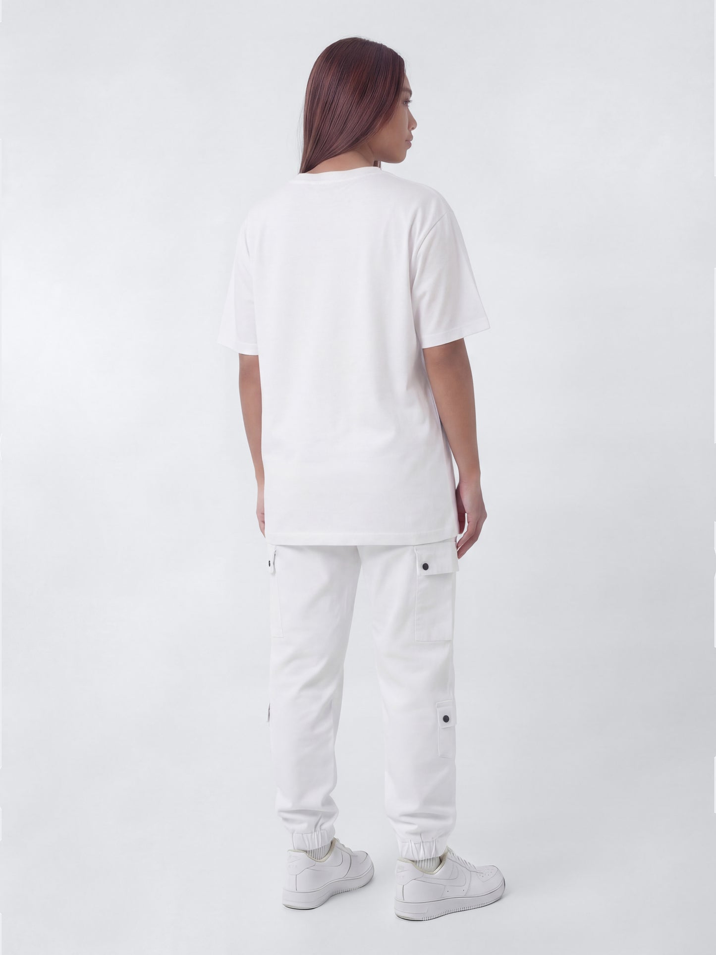 Cargo multi-bolsillos con ajuste elástico