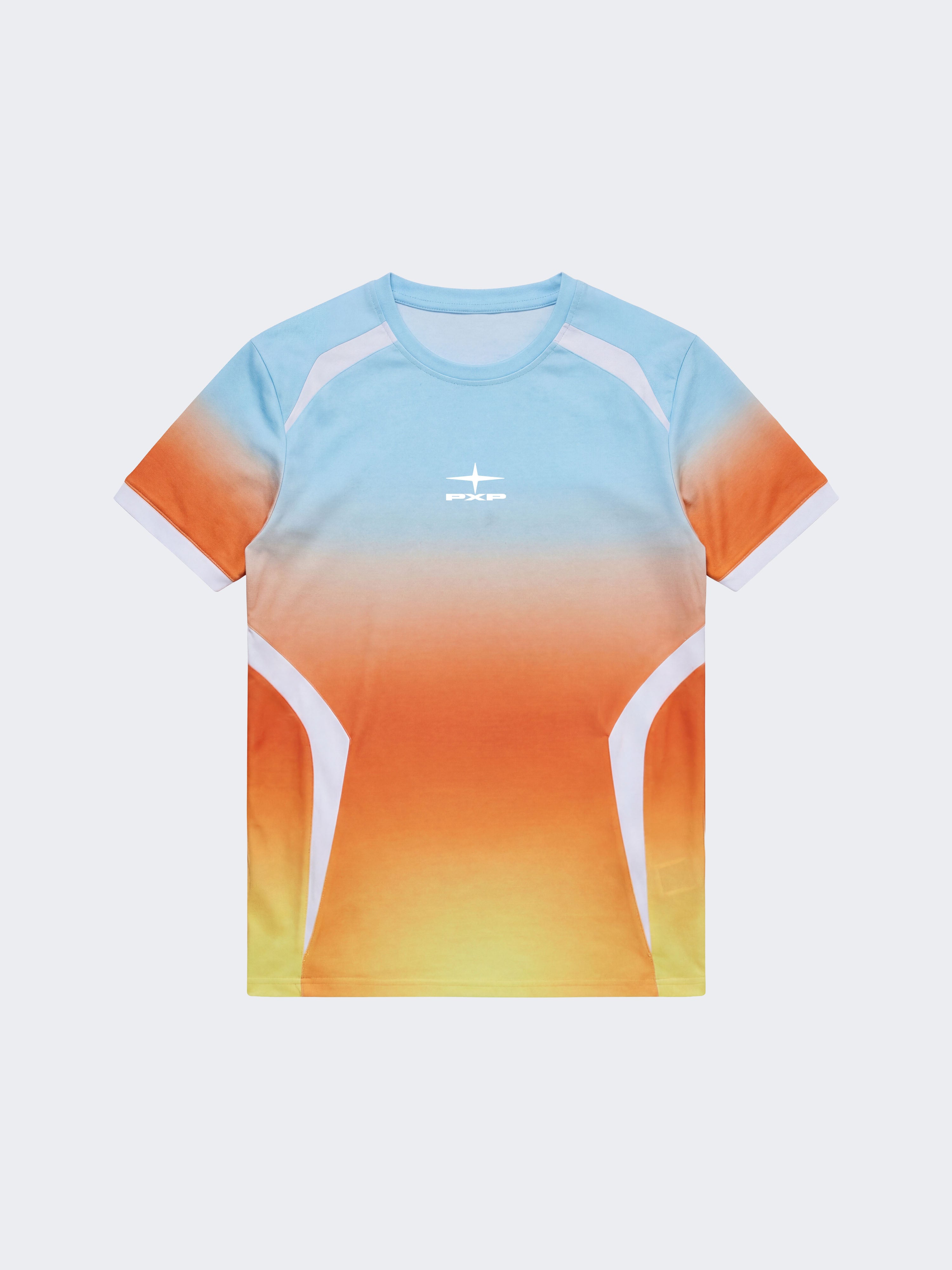 Kortärmad T-shirt med gradient-6