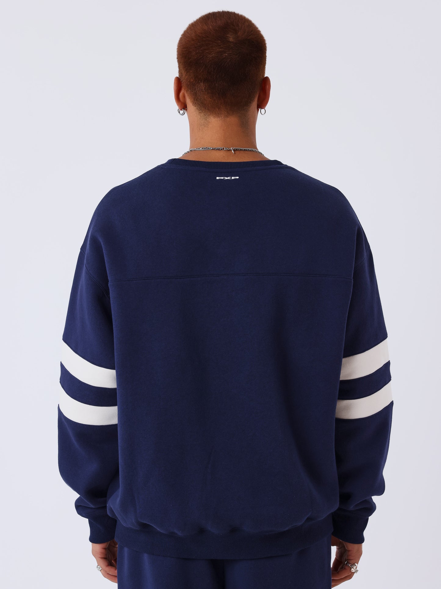 Ronde hals Campus sweater
