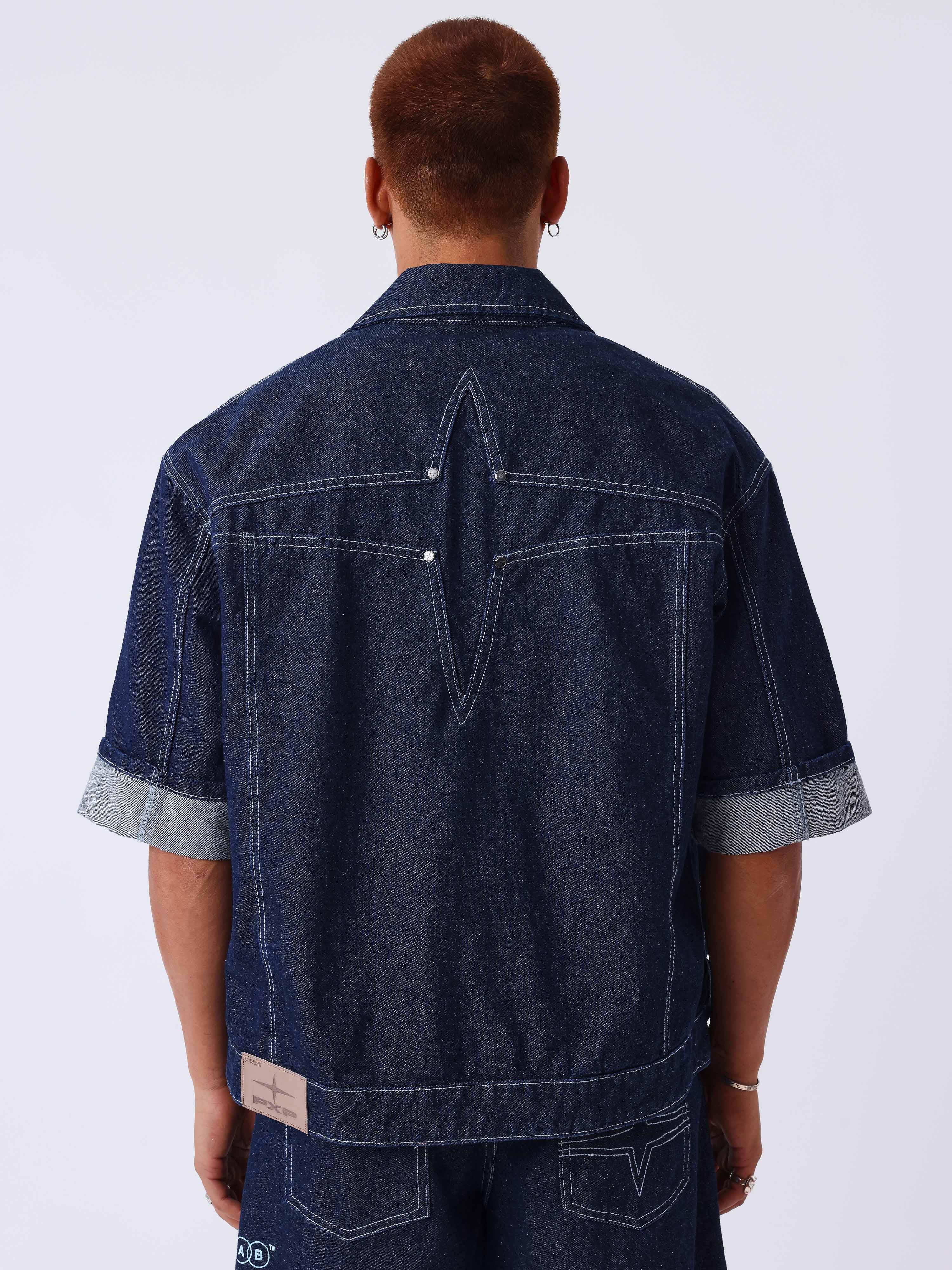 Chaqueta corta de denim Idea-2