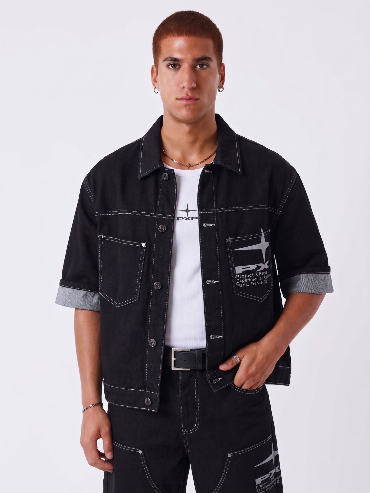 Giacca corta in denim Idea