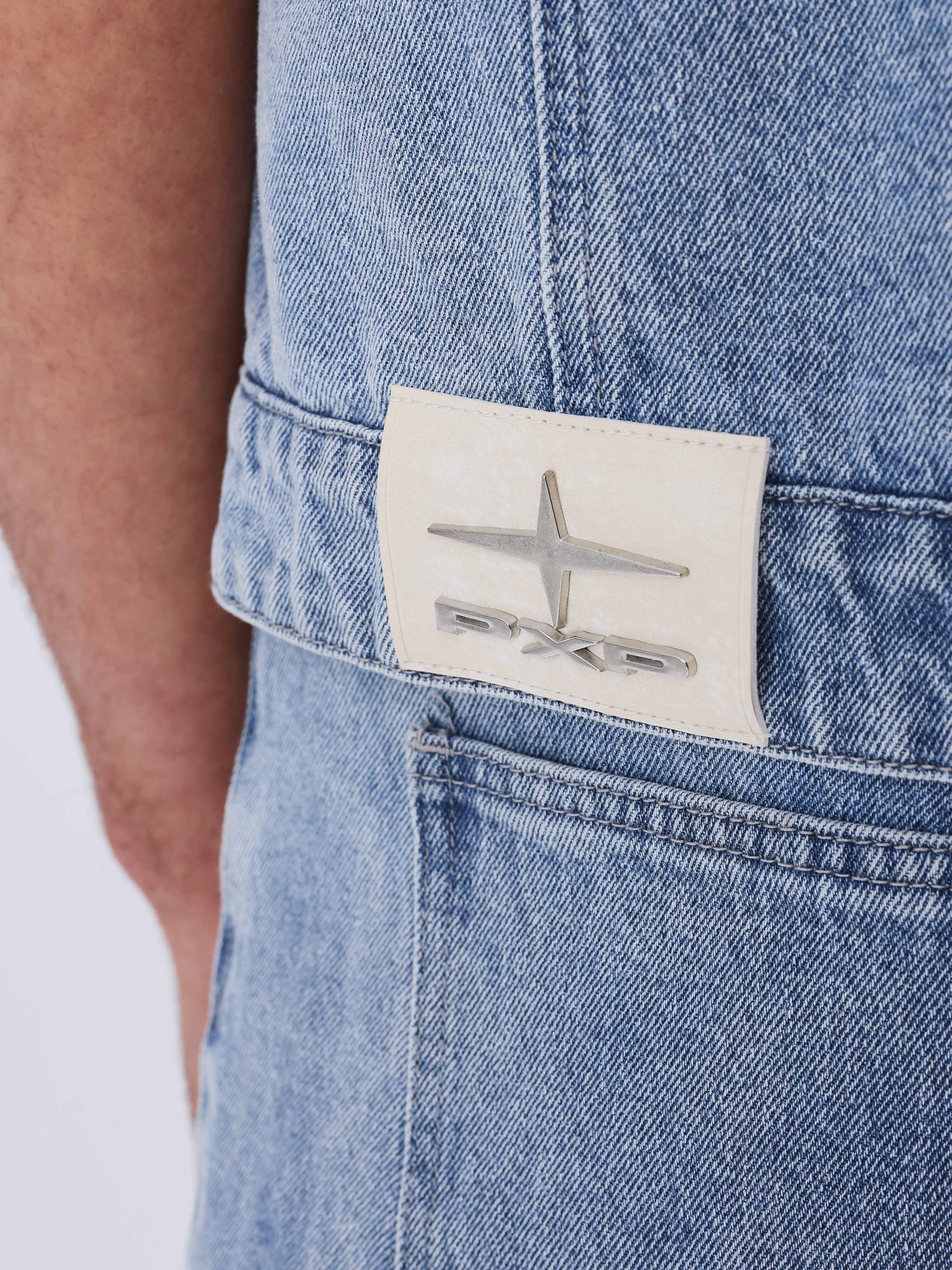 Veste en denim courte Idea-4