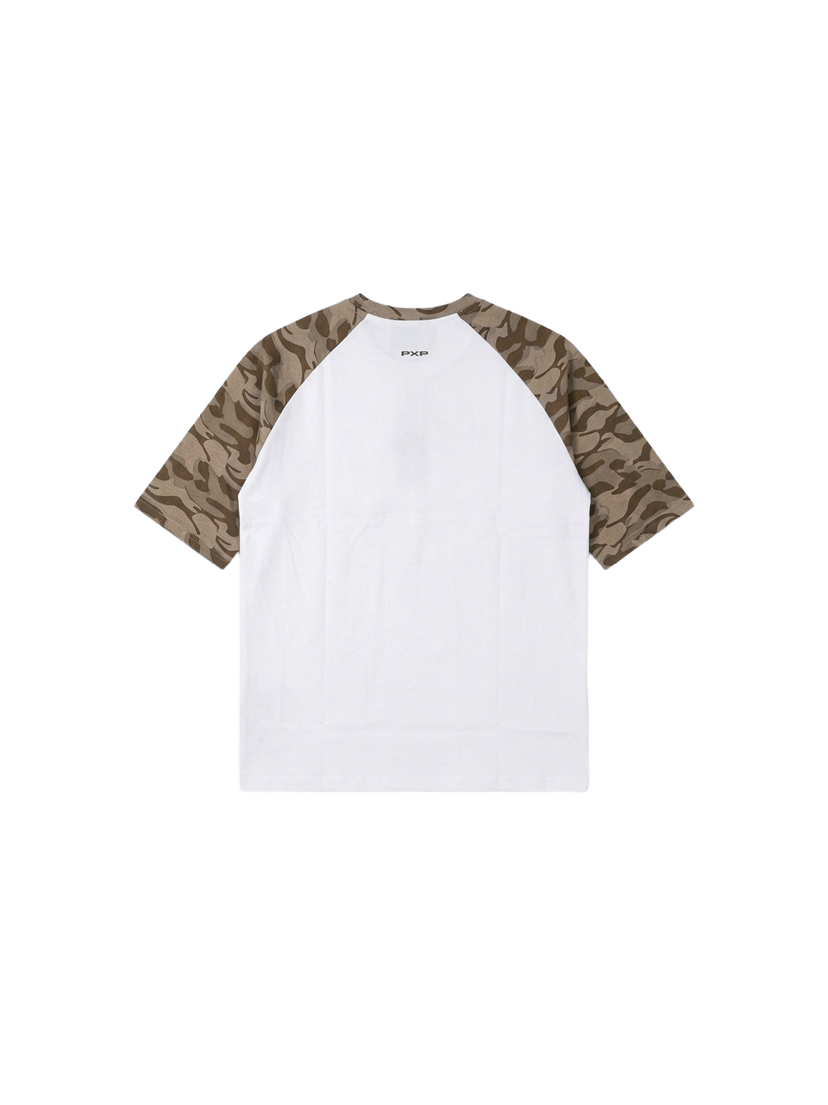 T-Shirt aus zwei Materialien Forest-2