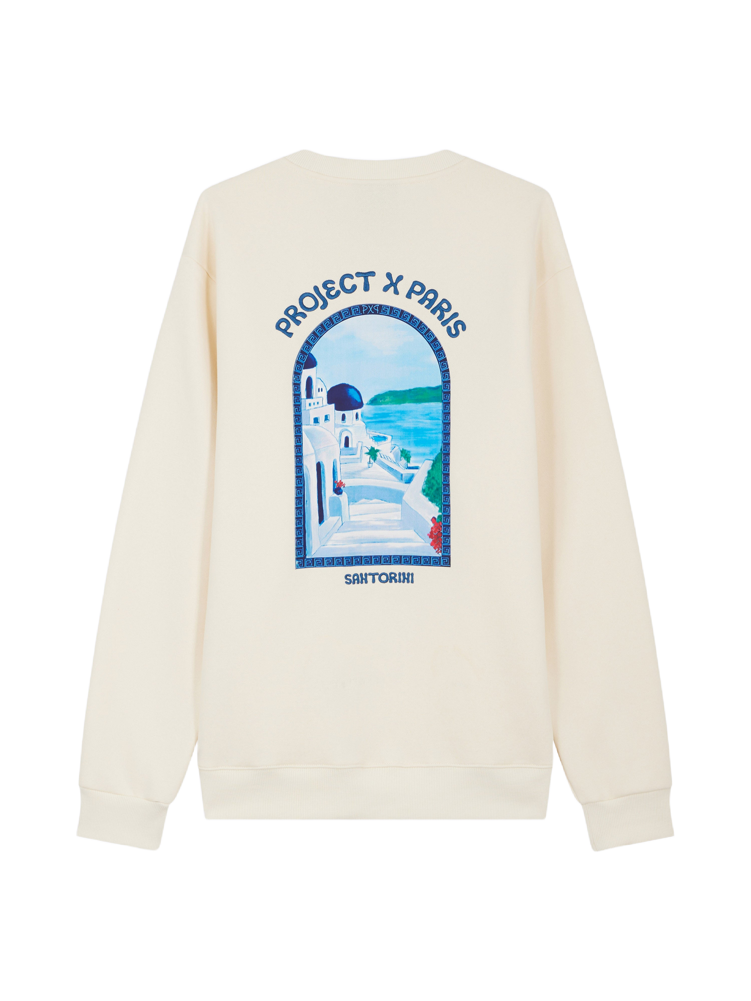 Sudadera cuello redondo Santorini-7