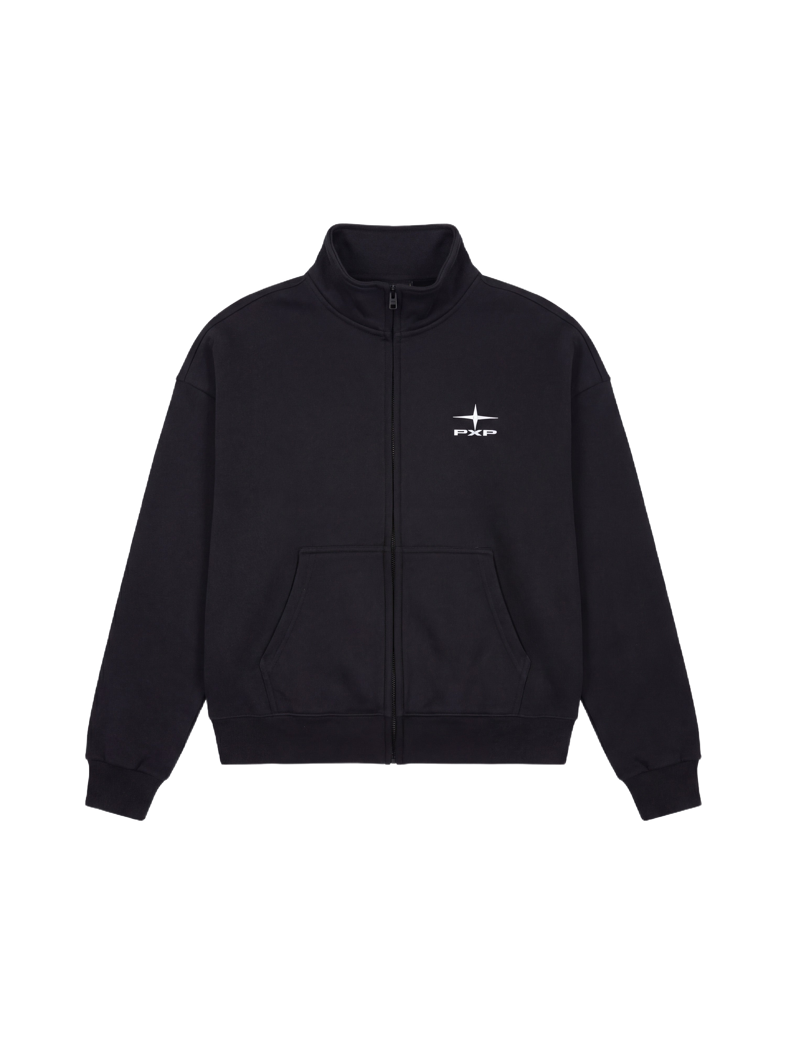 Reißverschluss-Sweatshirt mit Stehkragen Essentials-6