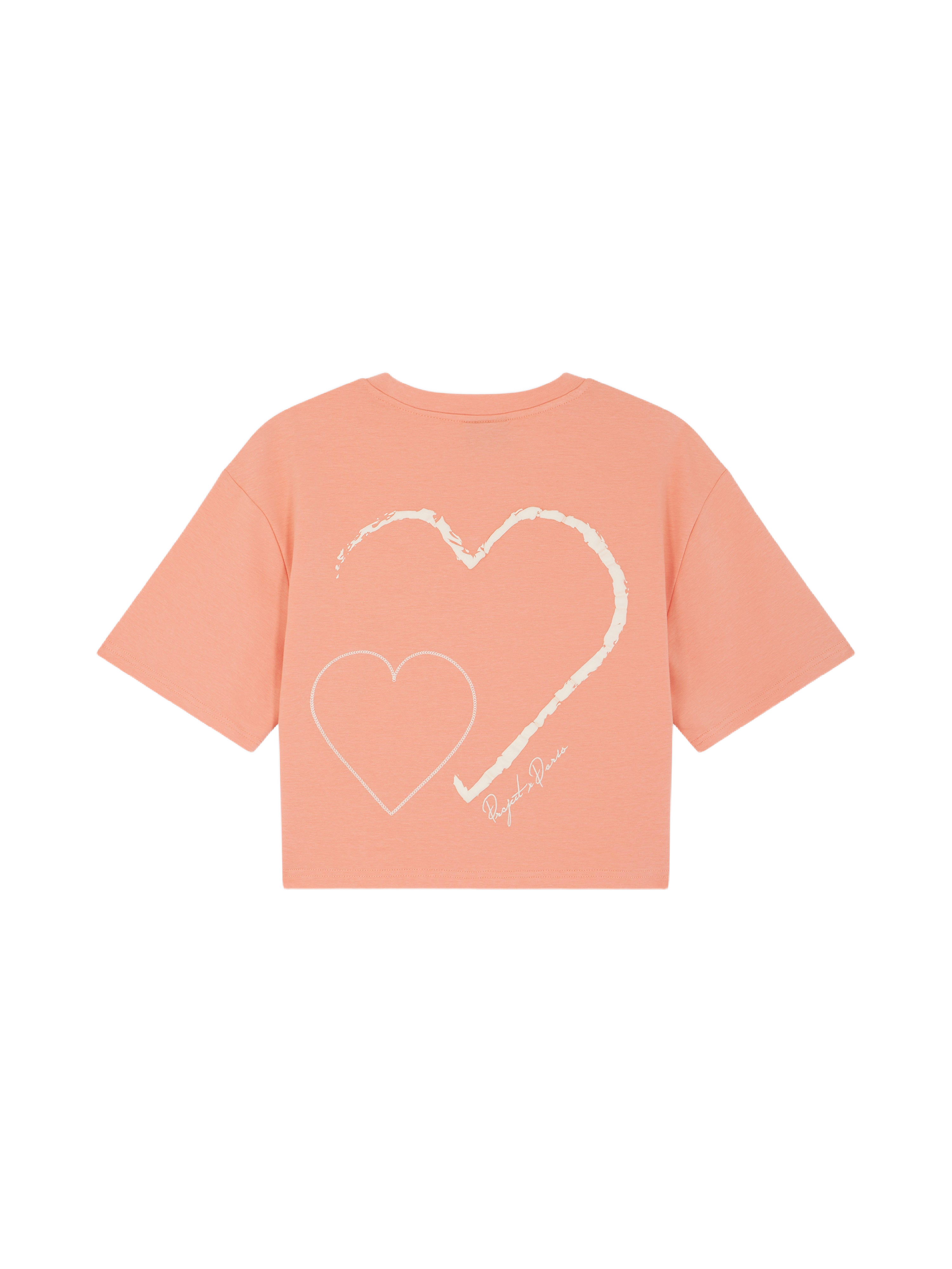 Crop top tee wicker heart-7