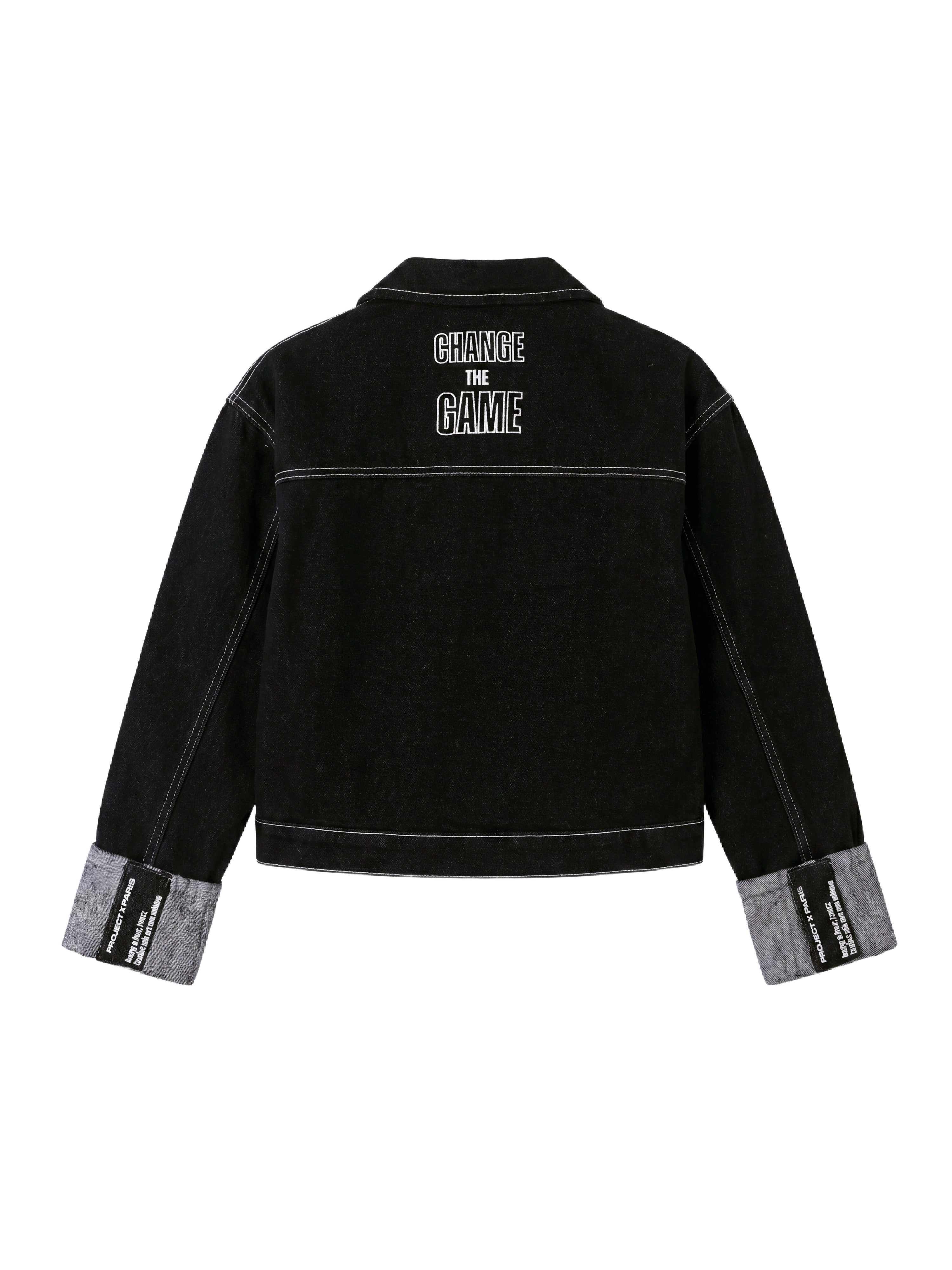 Jachetă din denim fierce-9