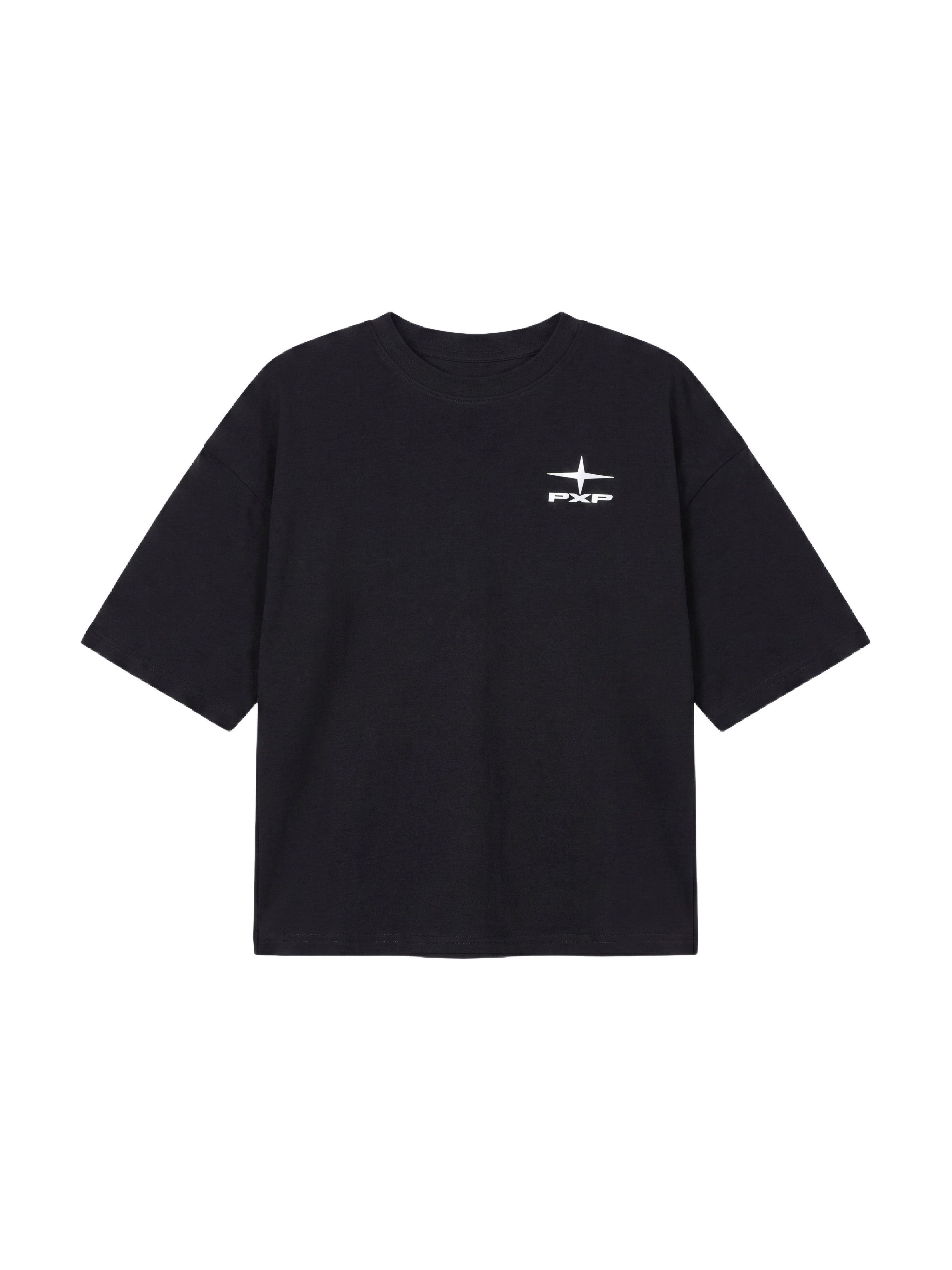 Camiseta boxy estampada-7