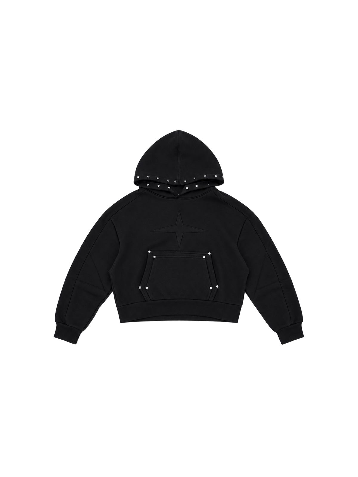 Edgy Kapuzenpullover-1