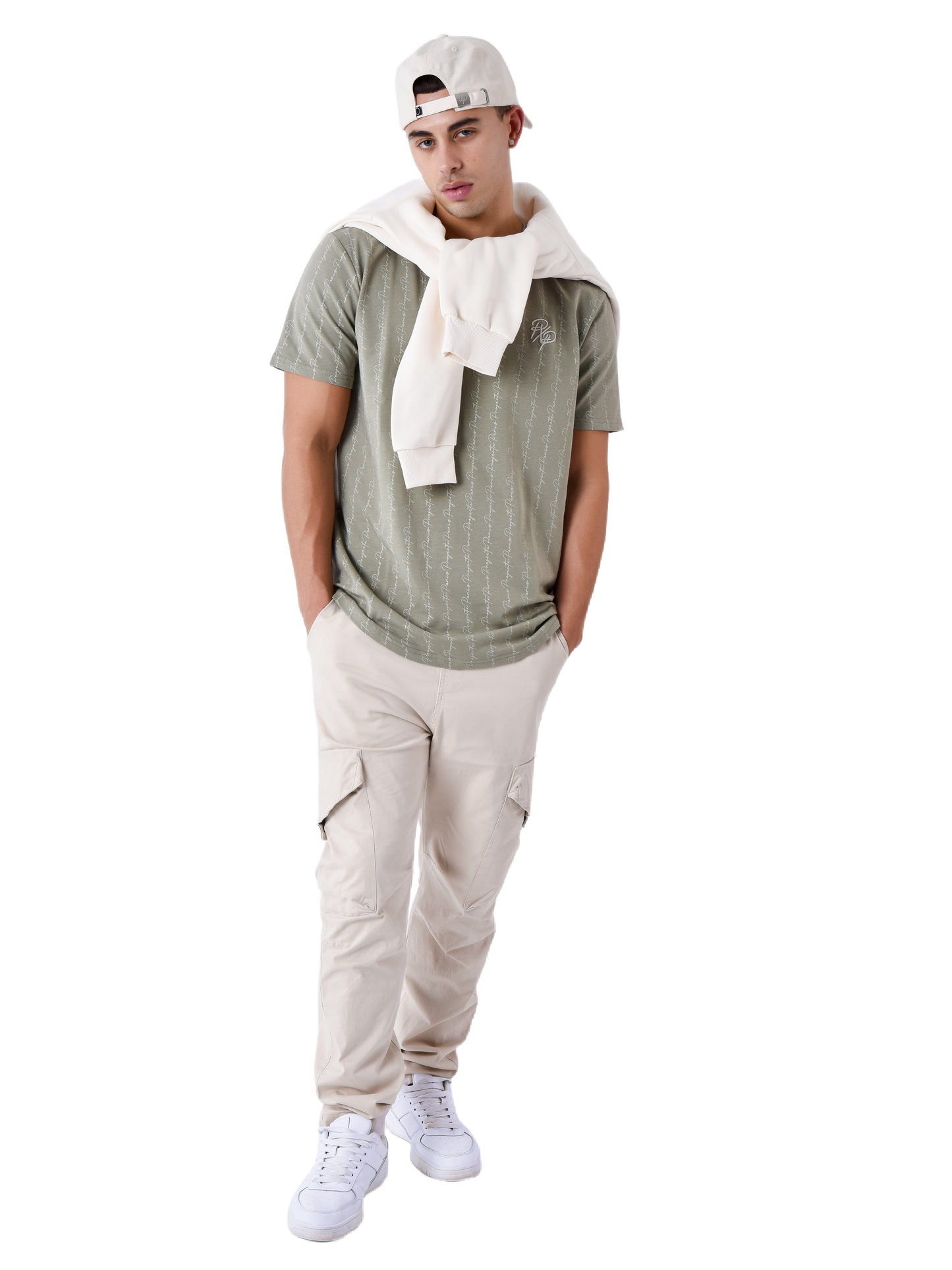 tee-shirt-imprime-ink-drip-olive-modelshot
