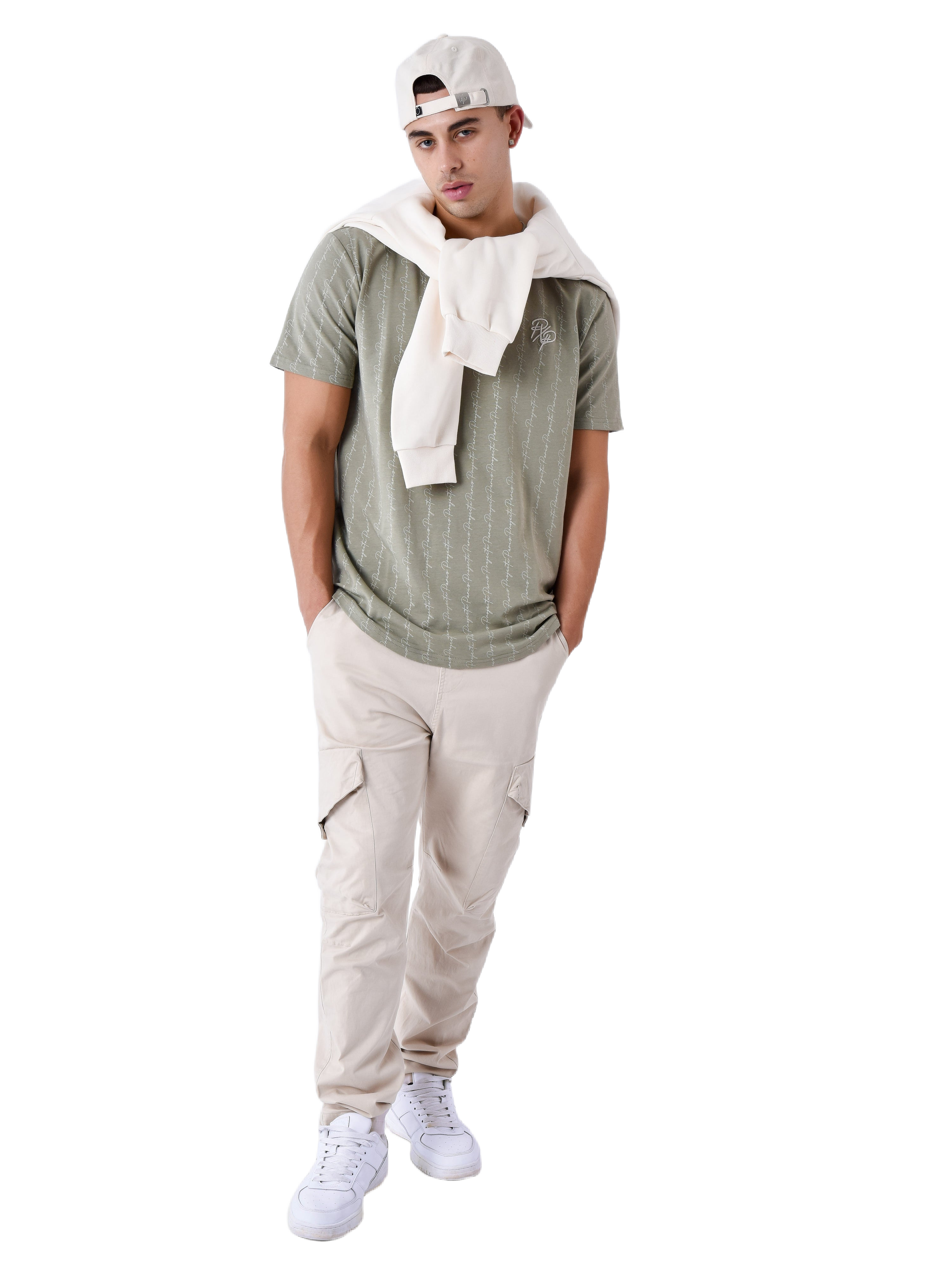 T-shirt met Ink Drip print-3