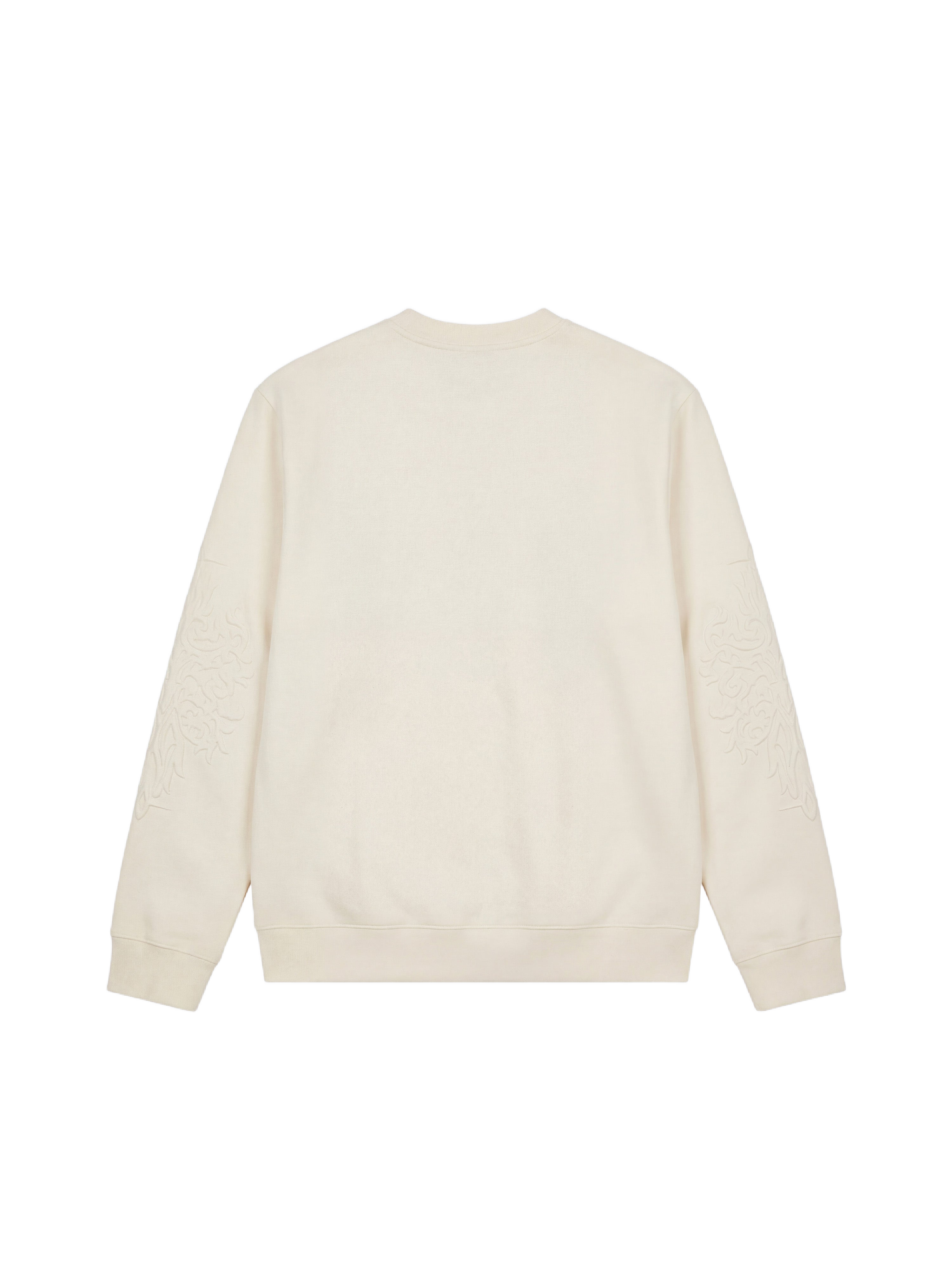 Bluza z okrągłym dekoltem z tłoczeniem-7