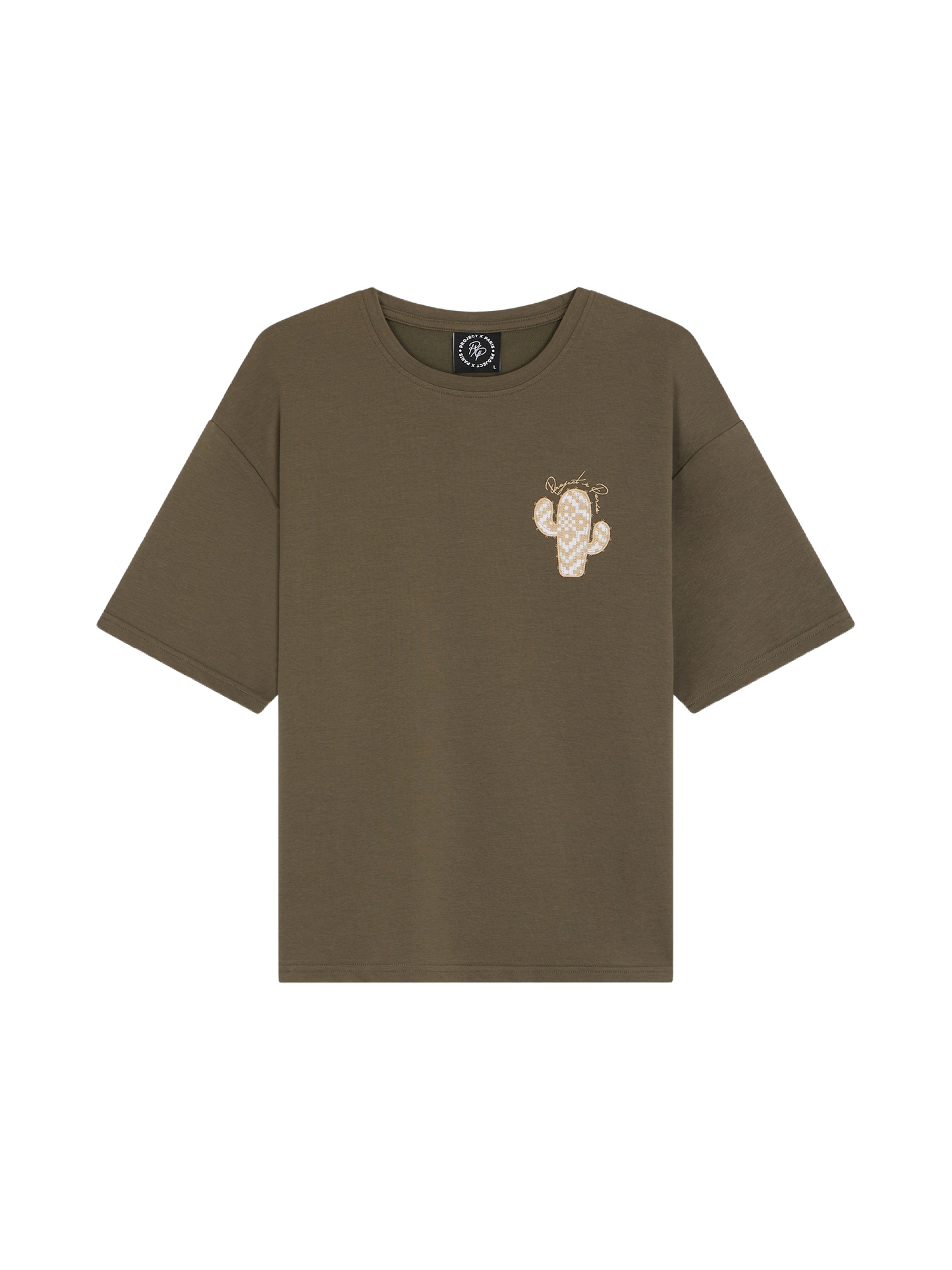 t-shirt-cactus-olive-fonce-packshot-backgroundremoved