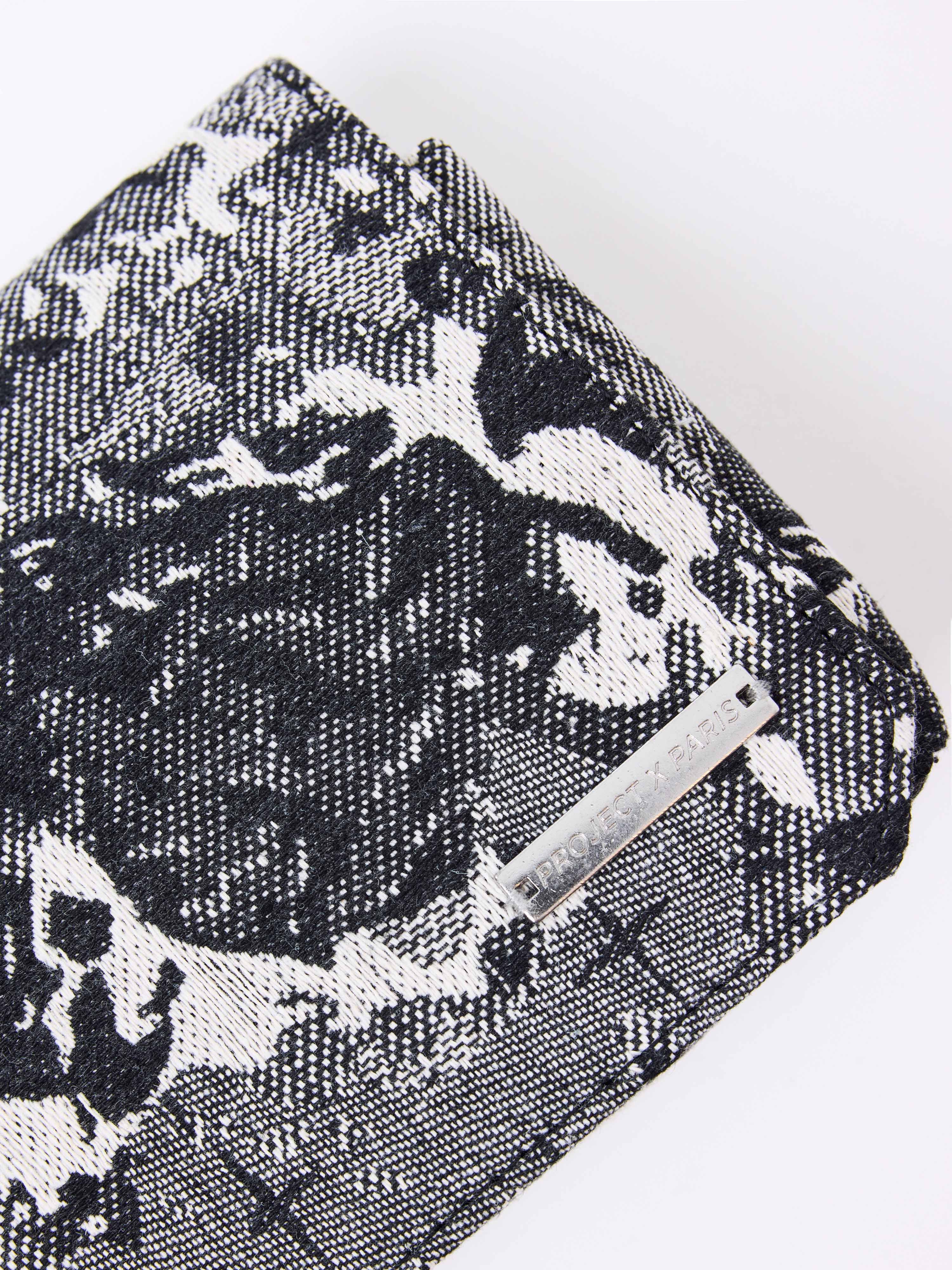 Umhängetasche mit abstraktem Muster-4