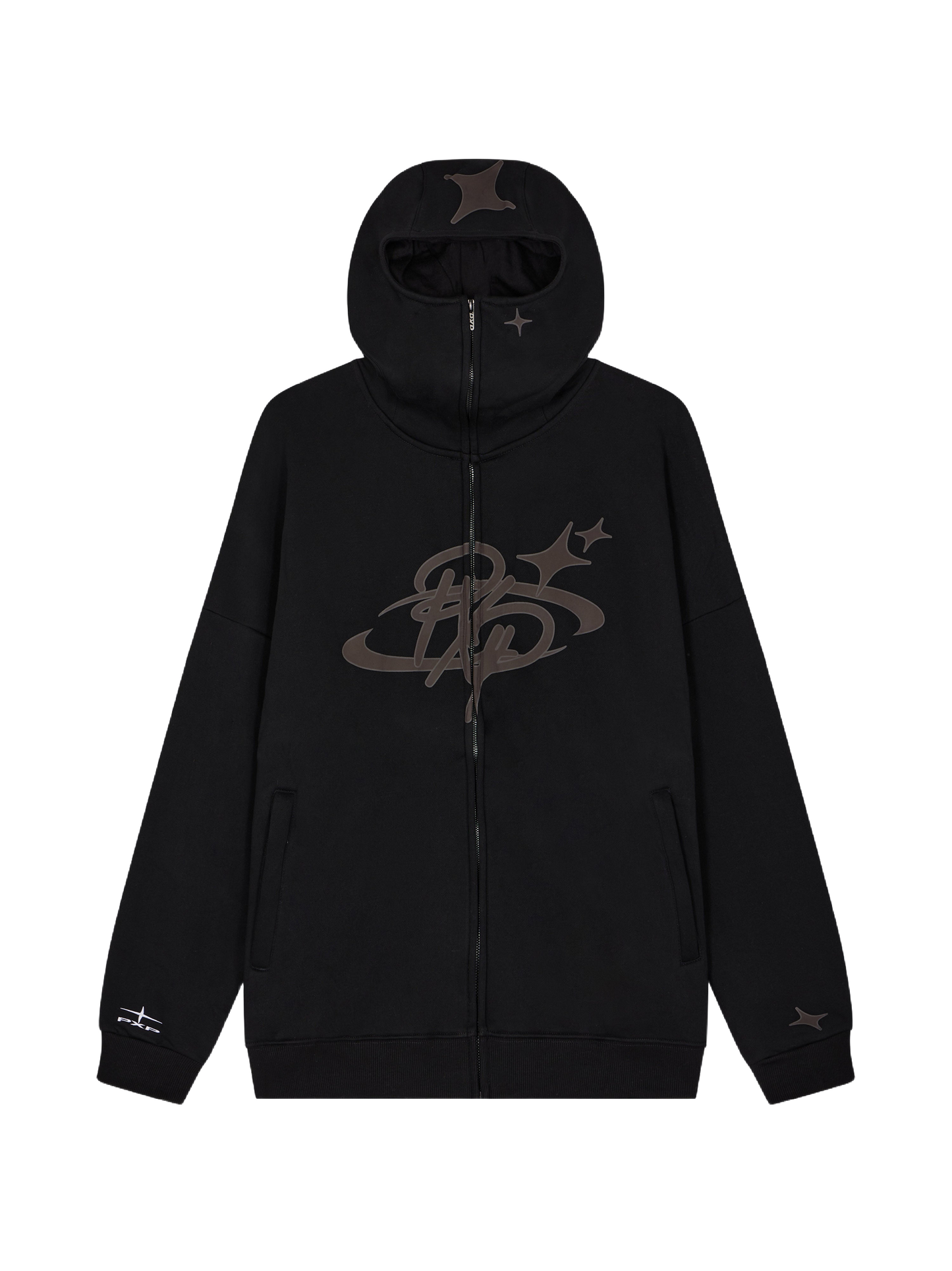 sweat-a-capuche-zippe-collaboration-kalash-noir-packshot-backgroundremoved