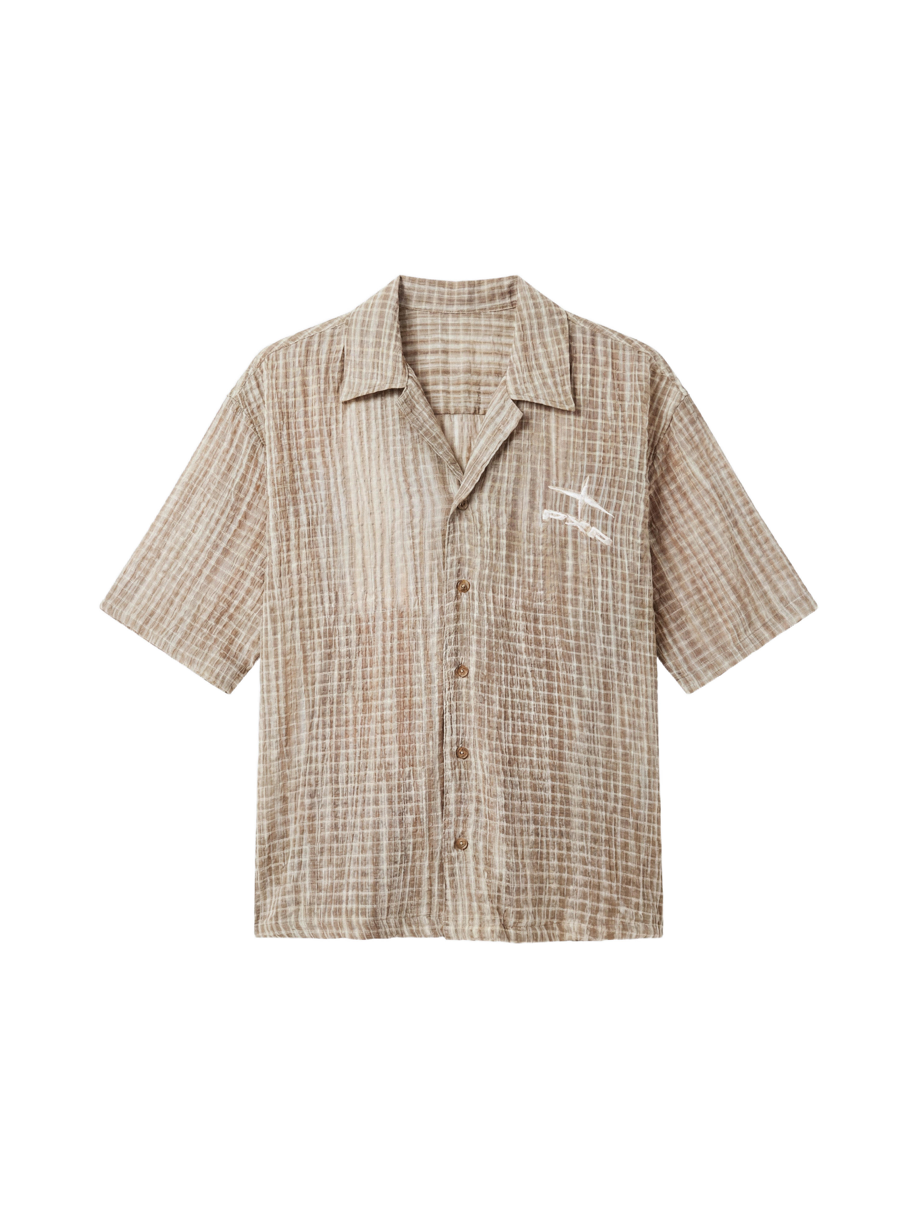 Chemise manches courtes Illusion-6