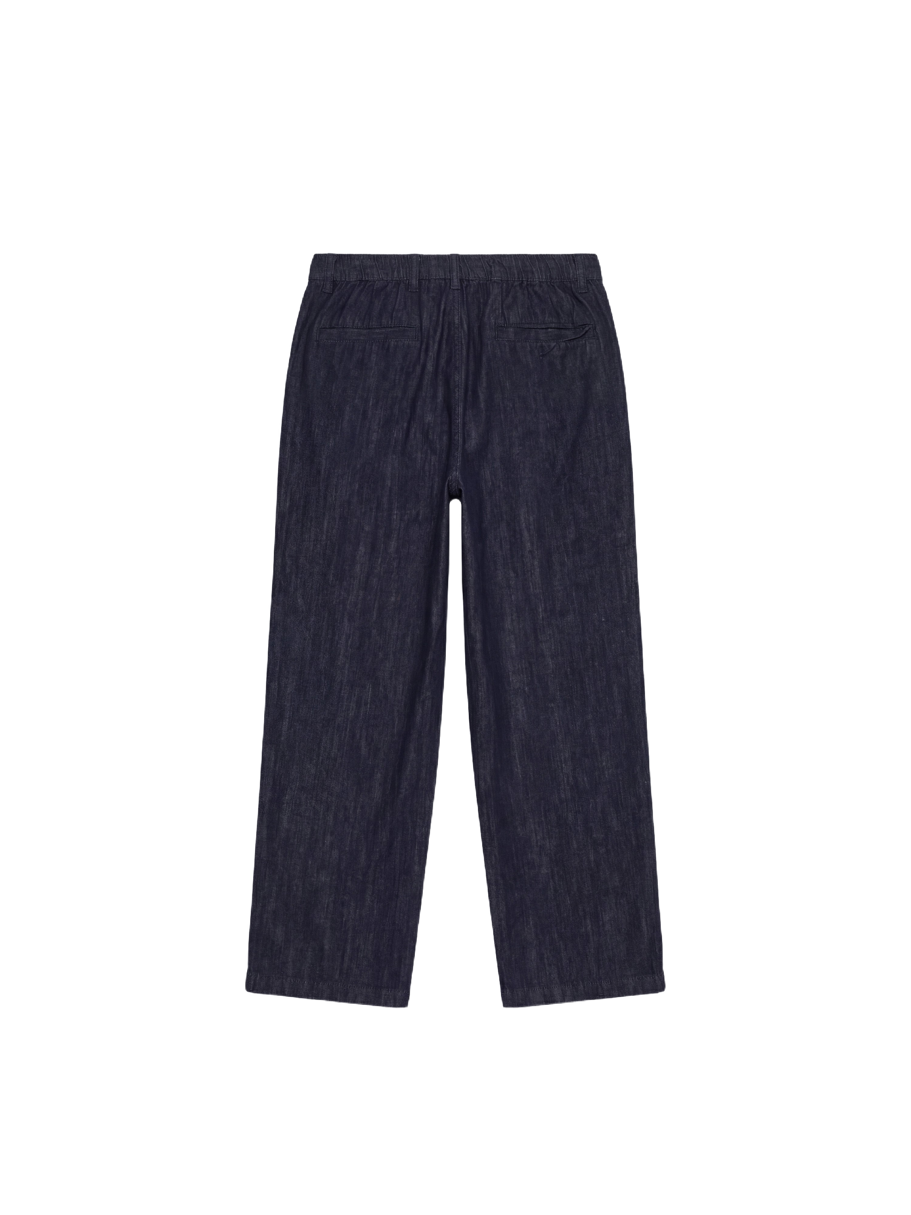 Pantalon homme à pinces avec élastique à la taille-7