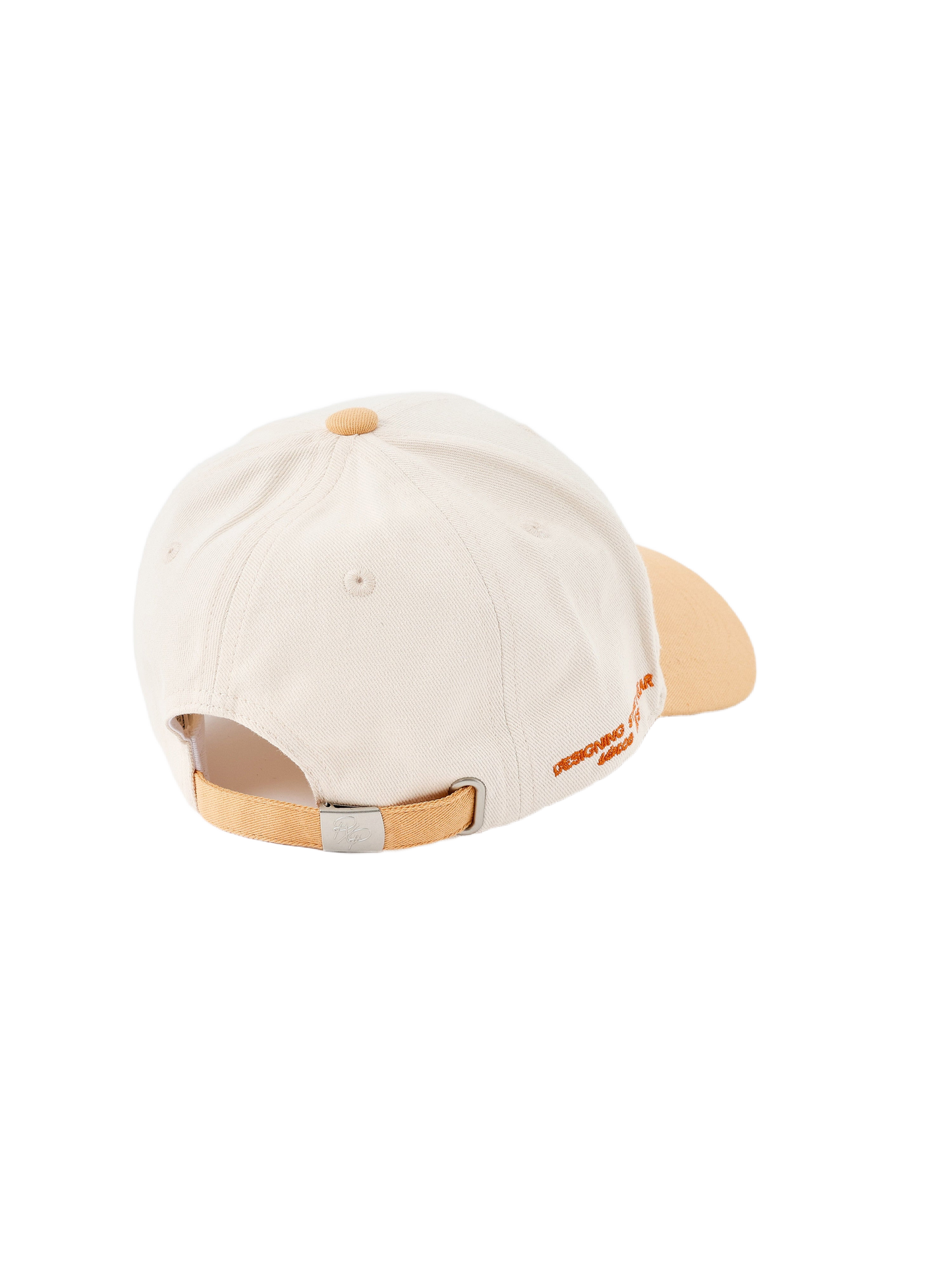casquette-bicolore-member-s-club-apricot-cream-packshot-backgroundremoved