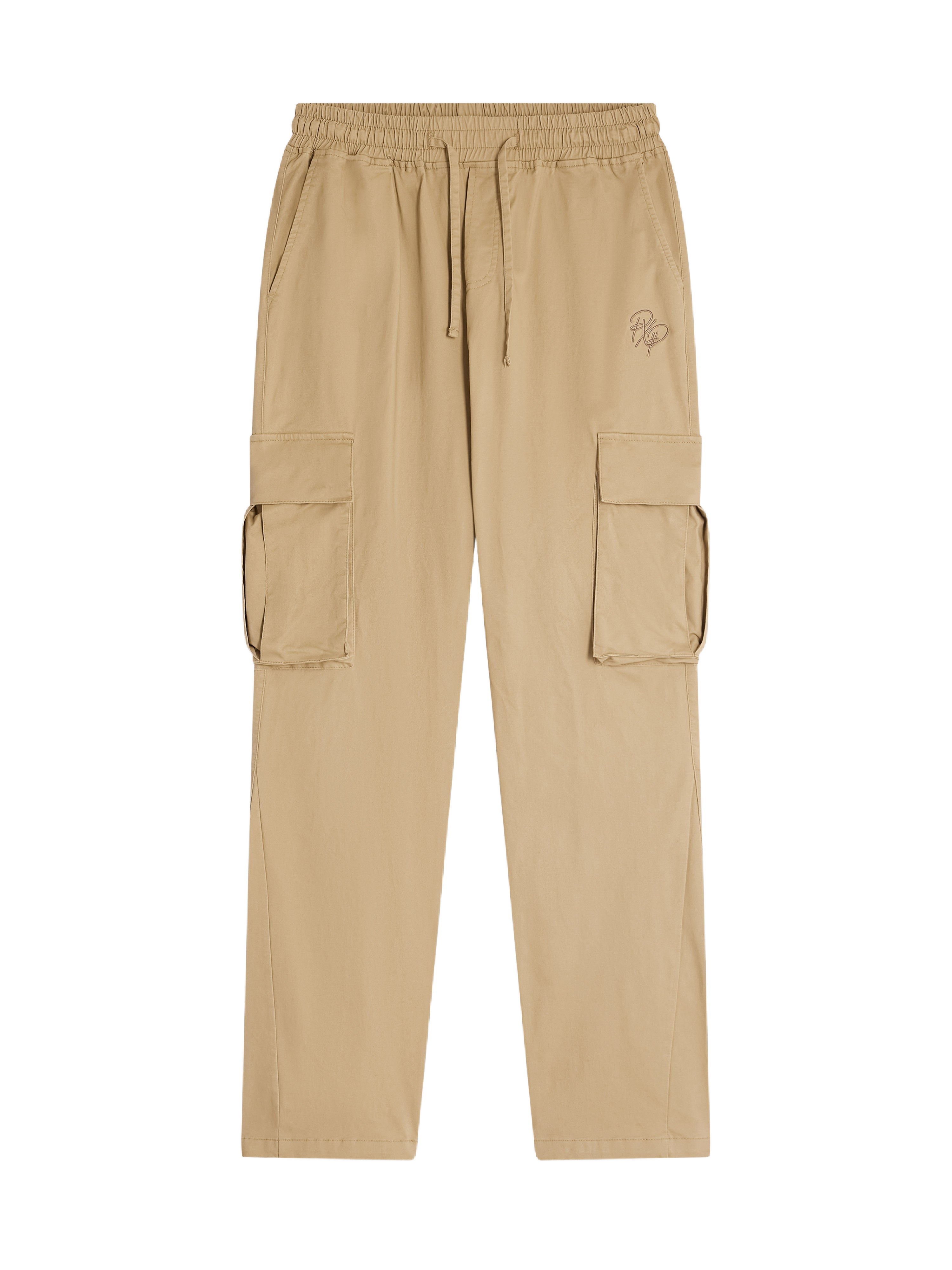 Wide cargo pants with pockets-7