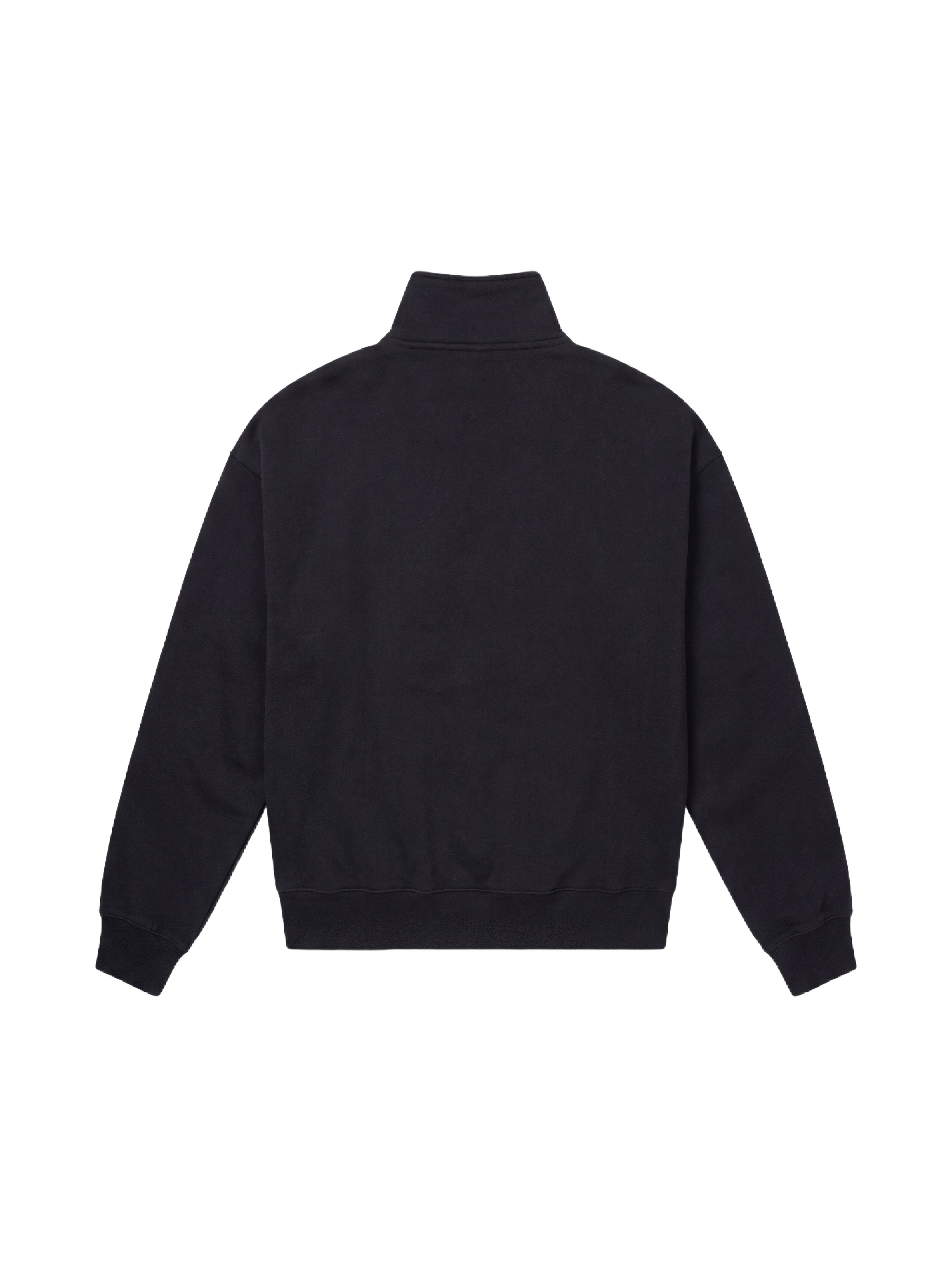 Reißverschluss-Sweatshirt mit Stehkragen Essentials-7