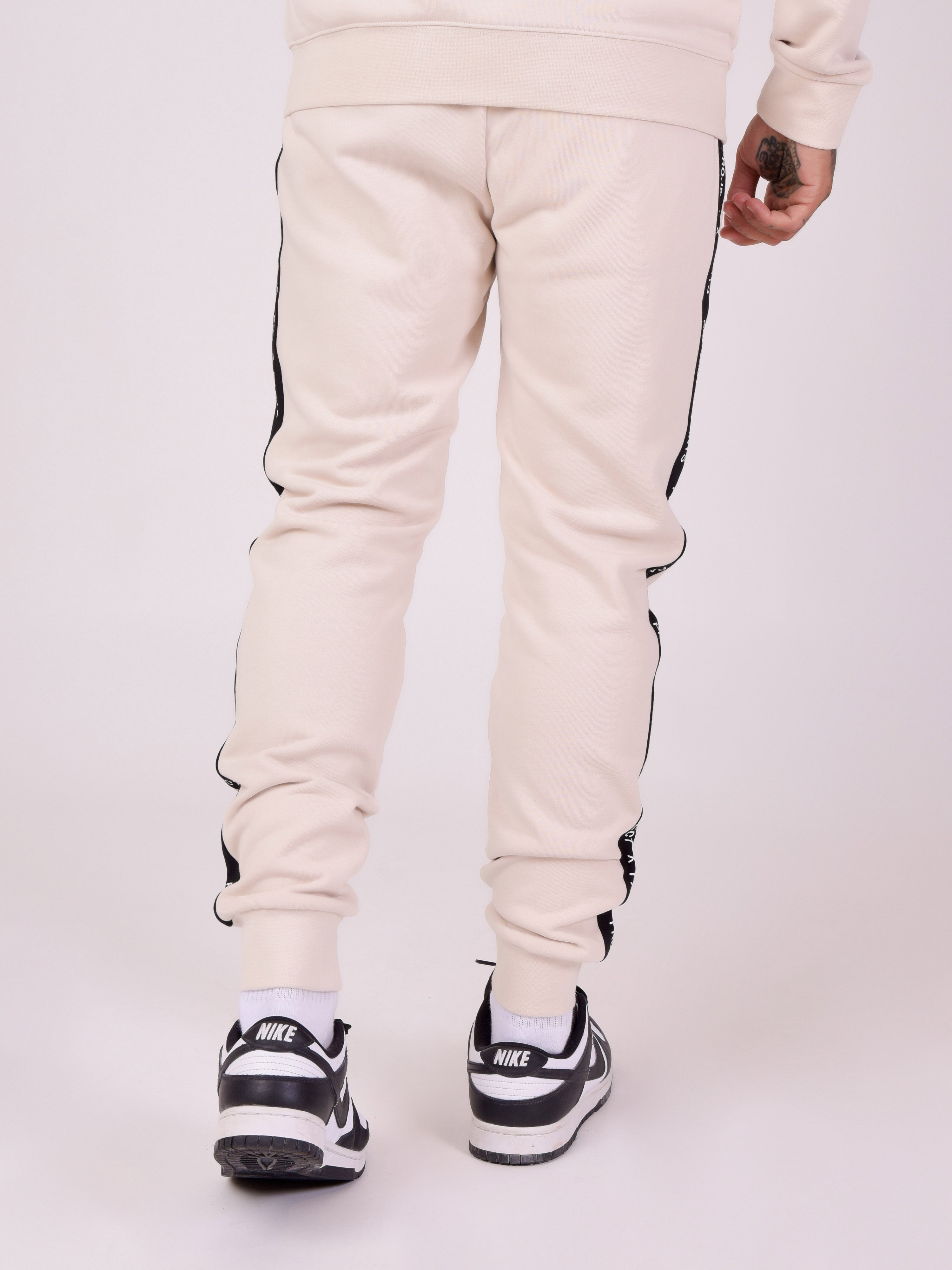 Bas de jogging basic zip logo-5