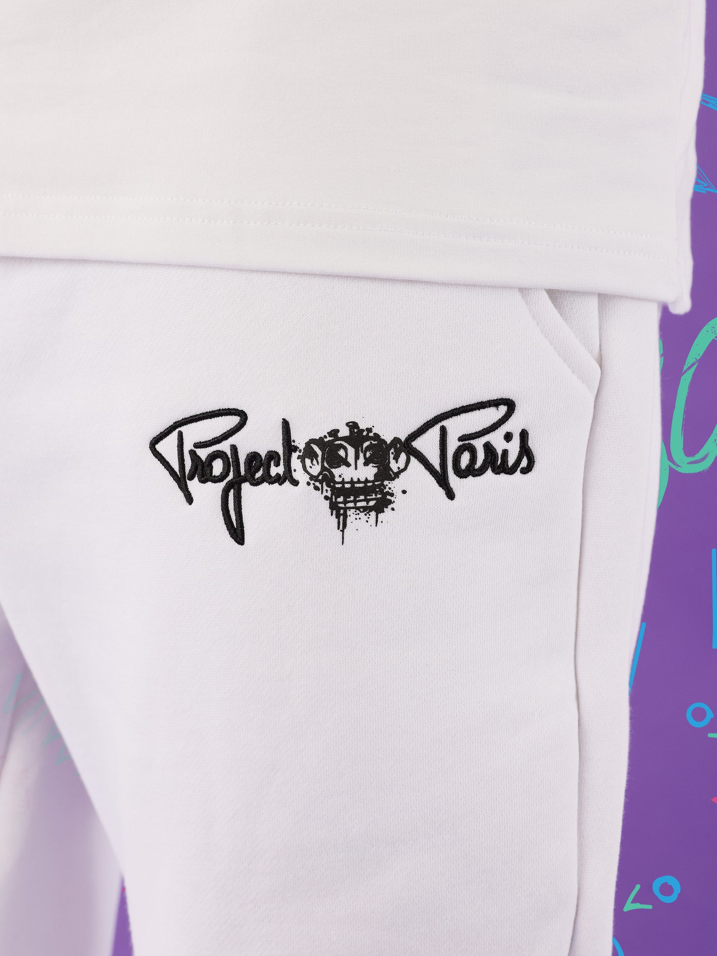 bas-de-jogging-monkey-business-blanc