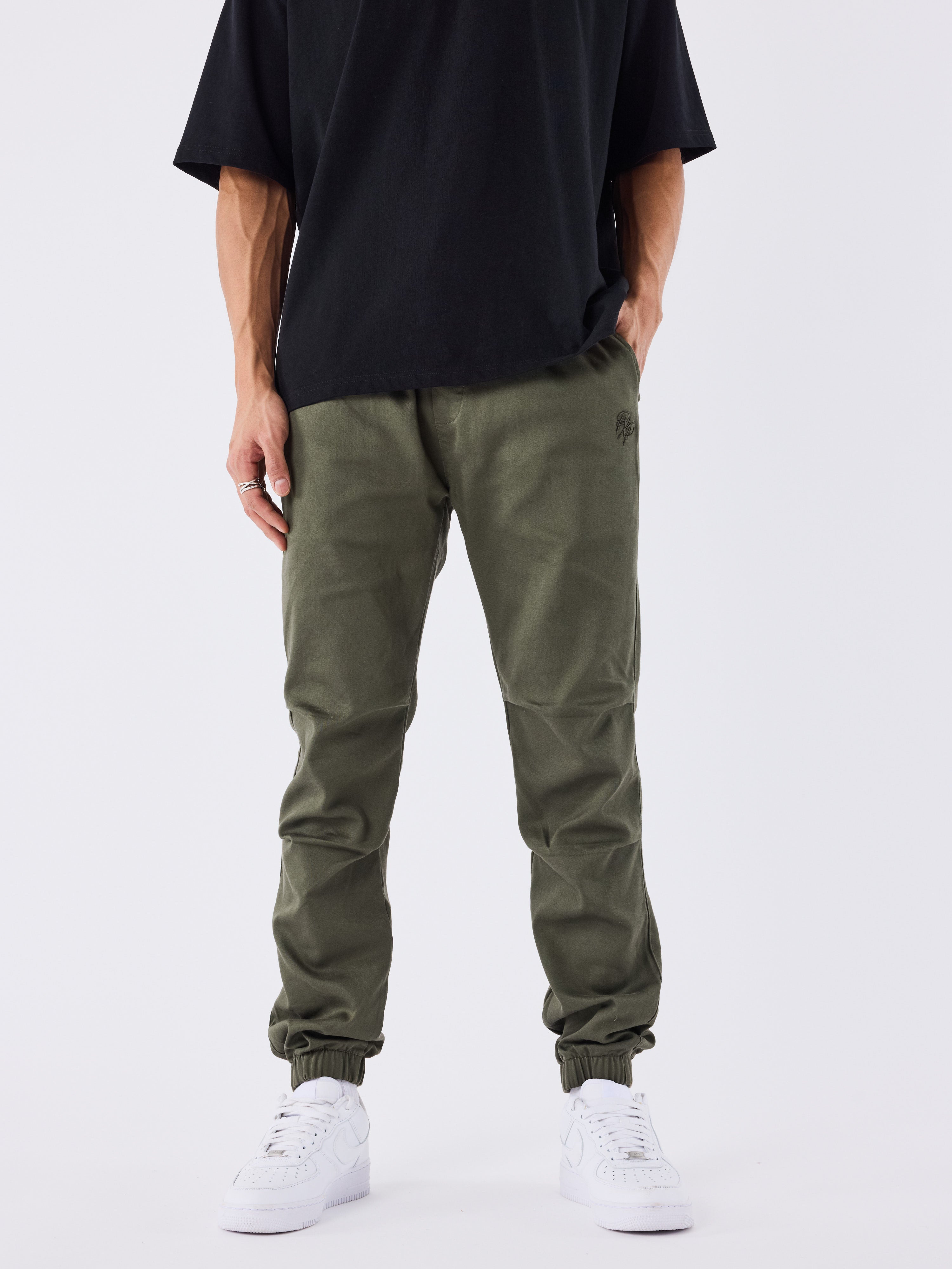Basic fallskjerm joggebukse-2