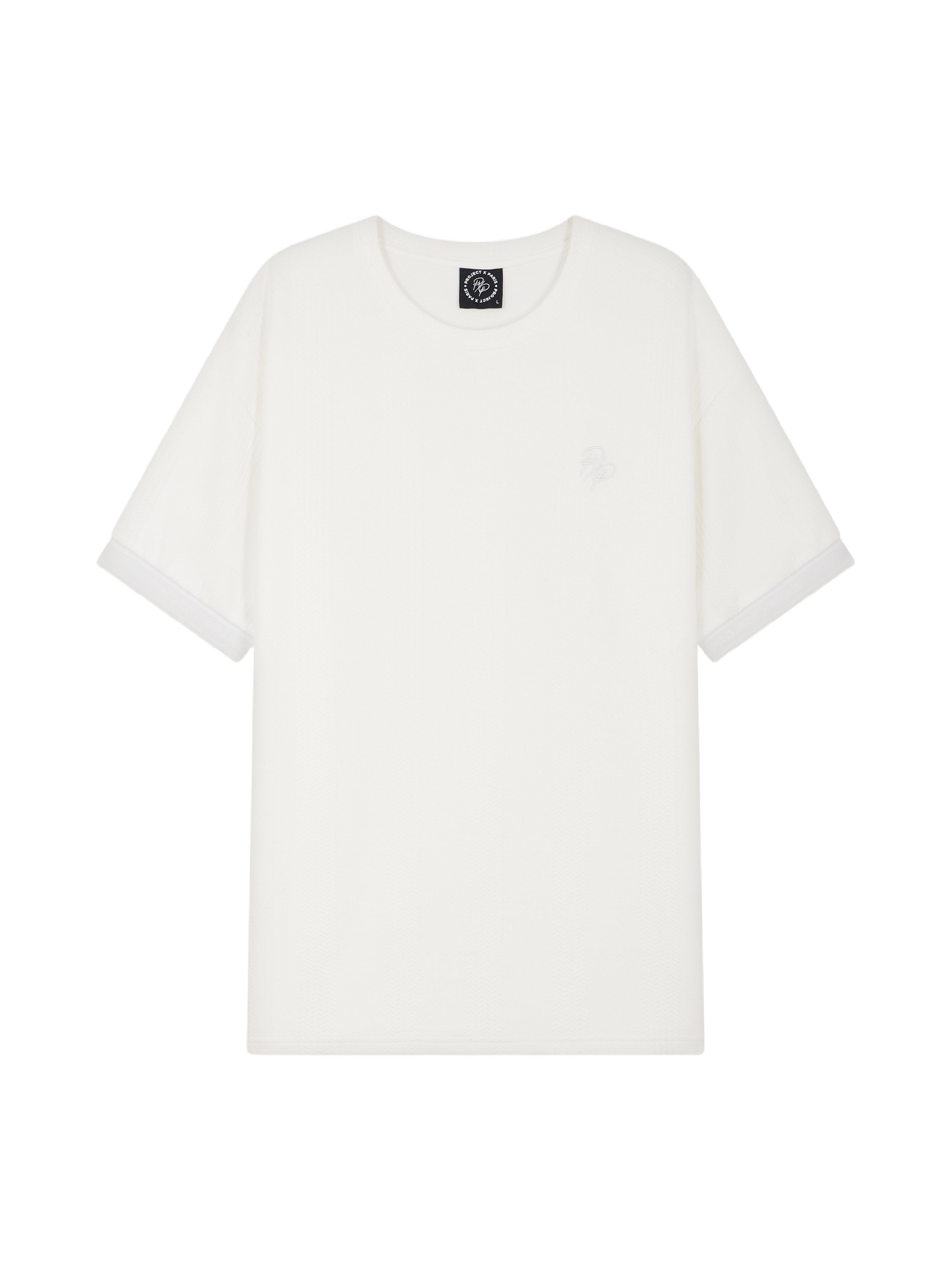 Camiseta con cuello alto de punto-6