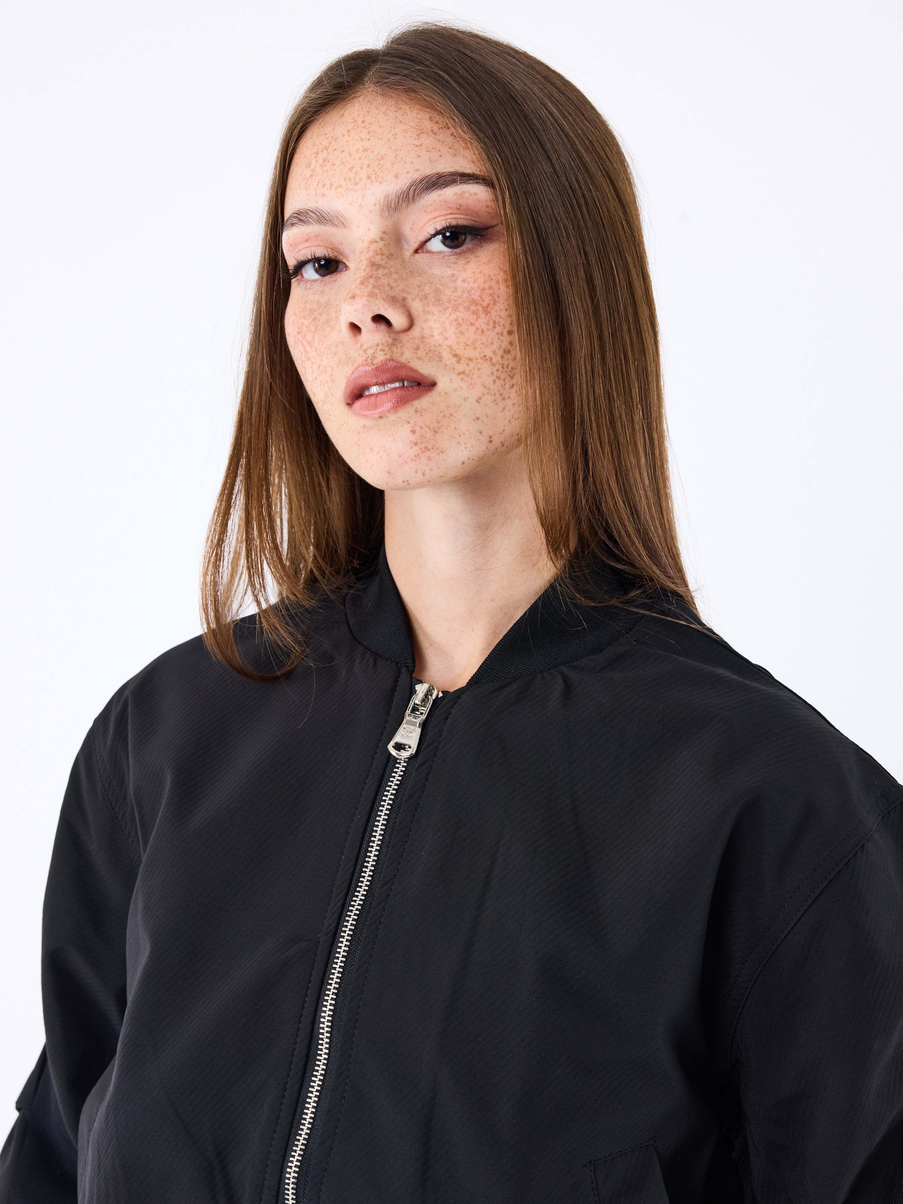 blouson-bomber-crop-noir
