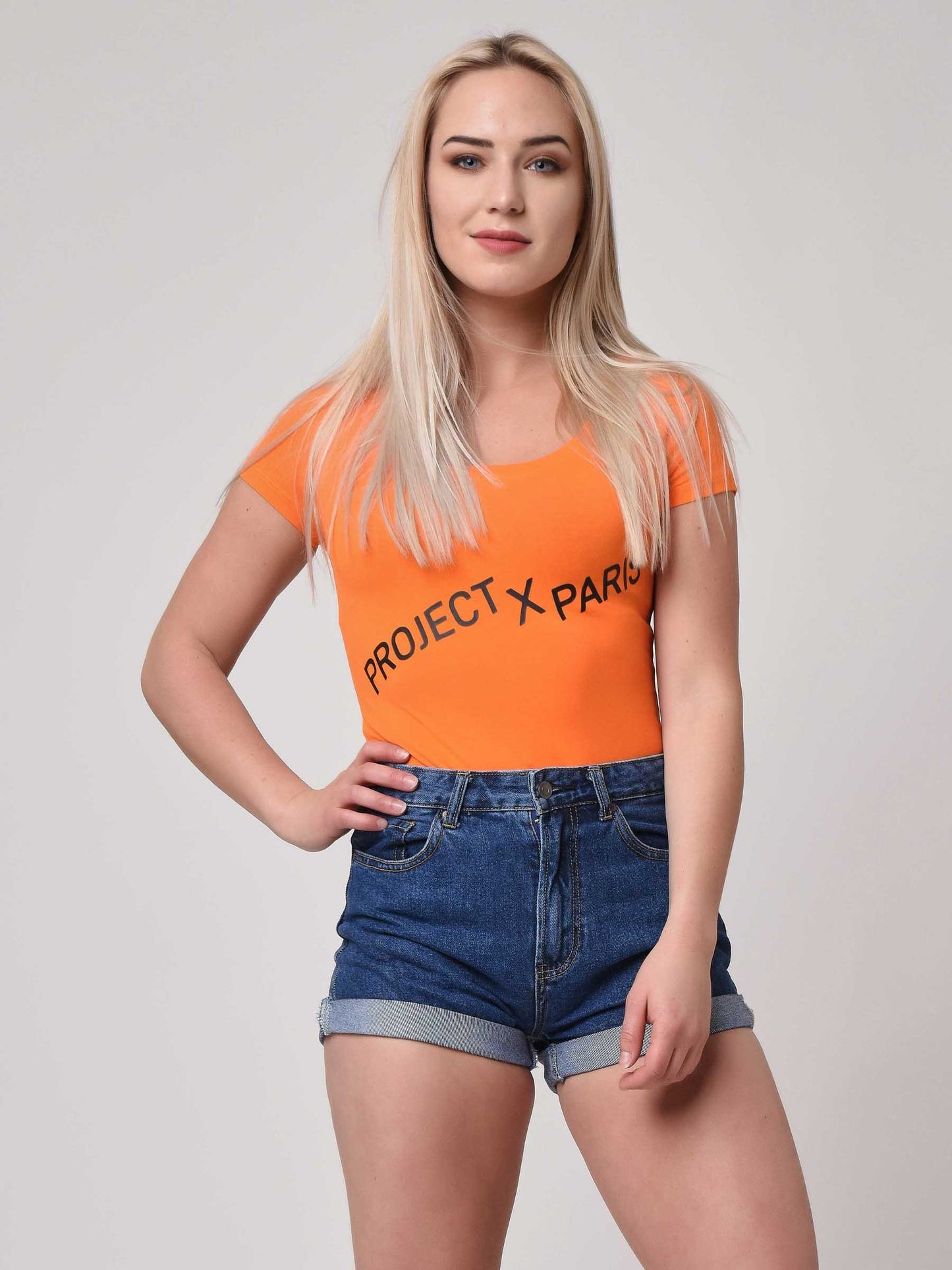 body-a-manches-courtes-f197025-orange