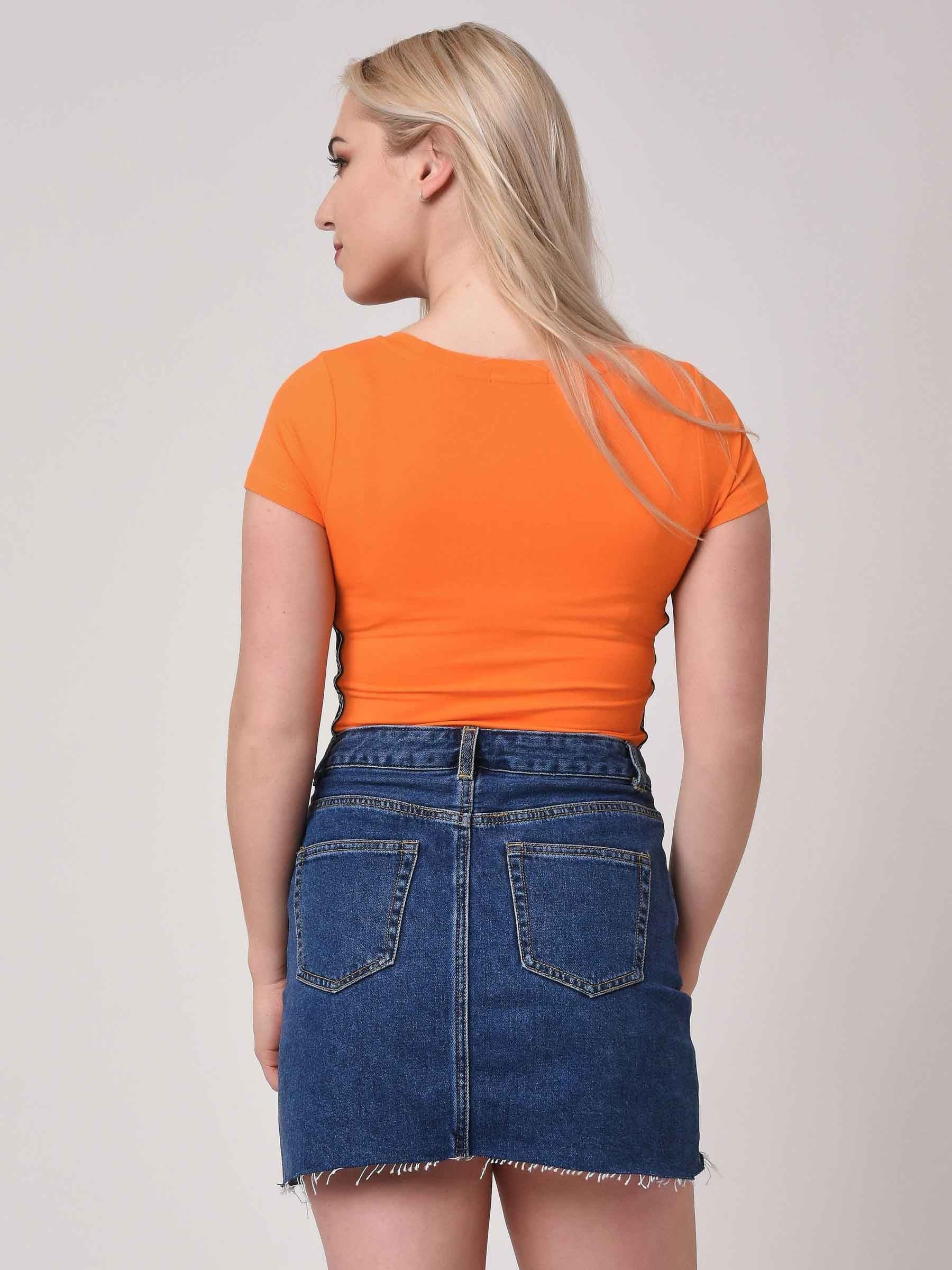 body-a-manches-courtes-f197027-orange-modelshot