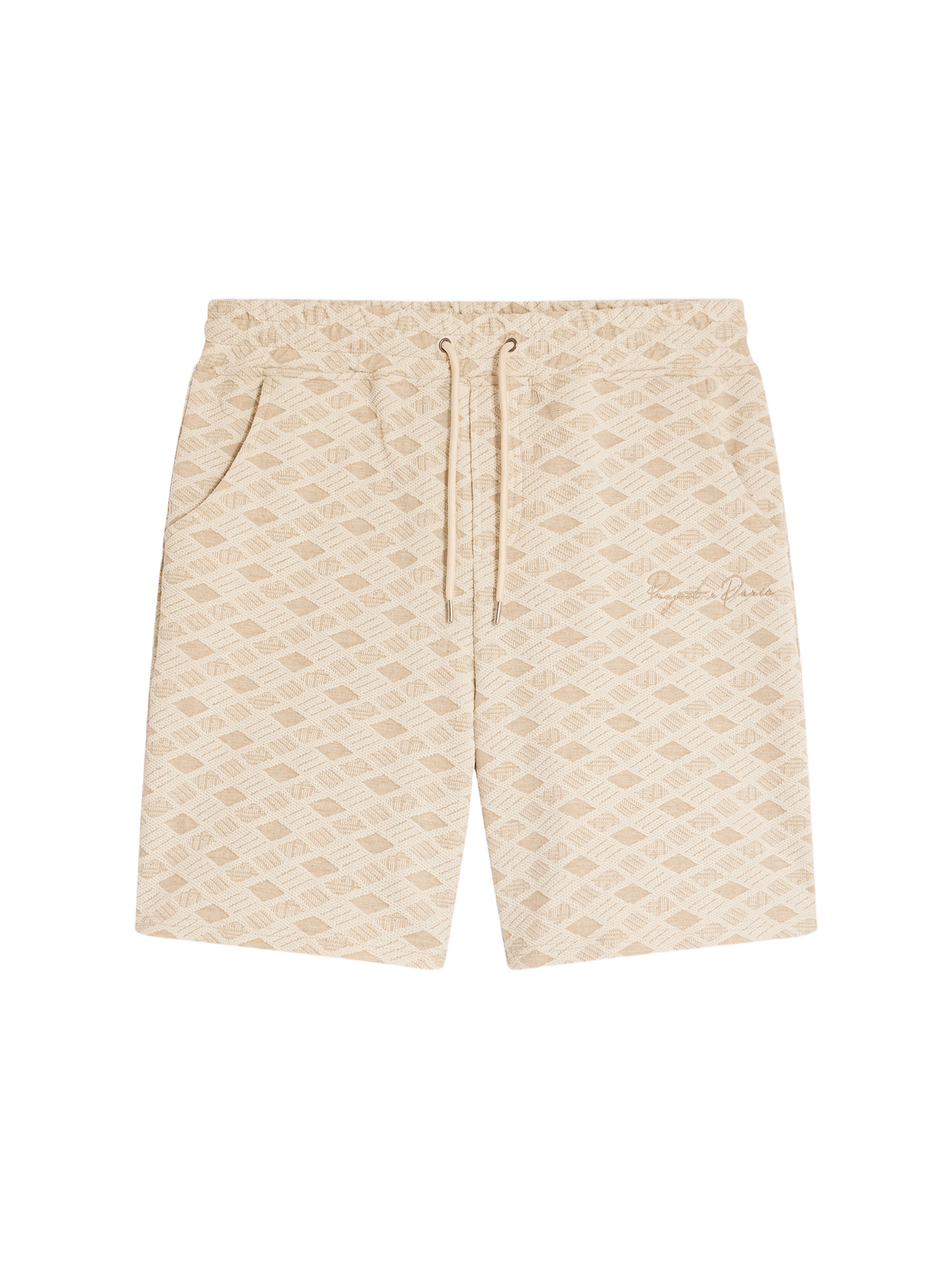 Texturierter lässiger Short-7